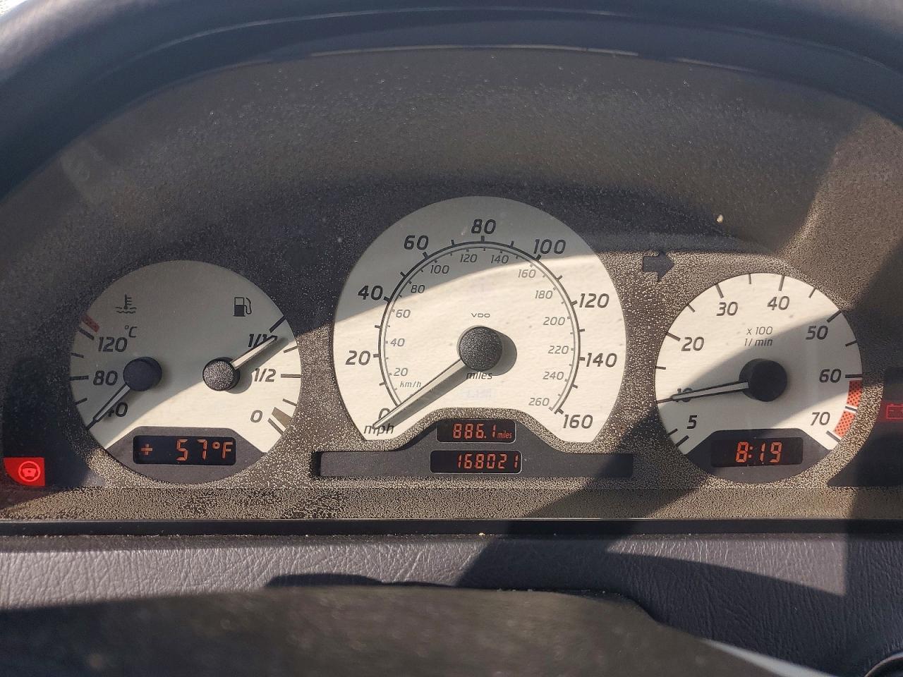 1999 Mercedes-benz C 280 Серебряный vin: WDBHA29G8XA717843