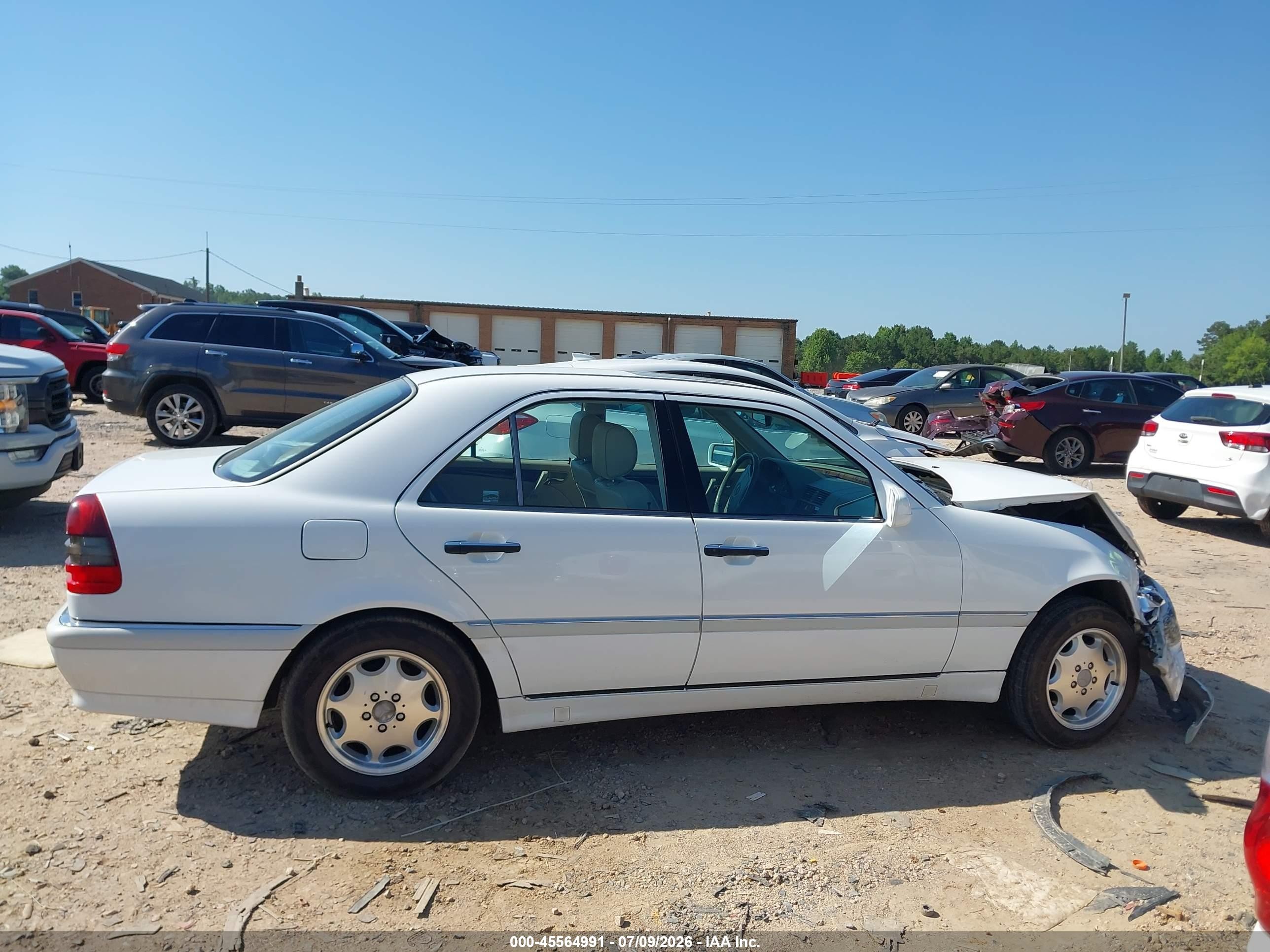 1999 Mercedes-benz C 280   Белый vin: WDBHA29G8XA760188
