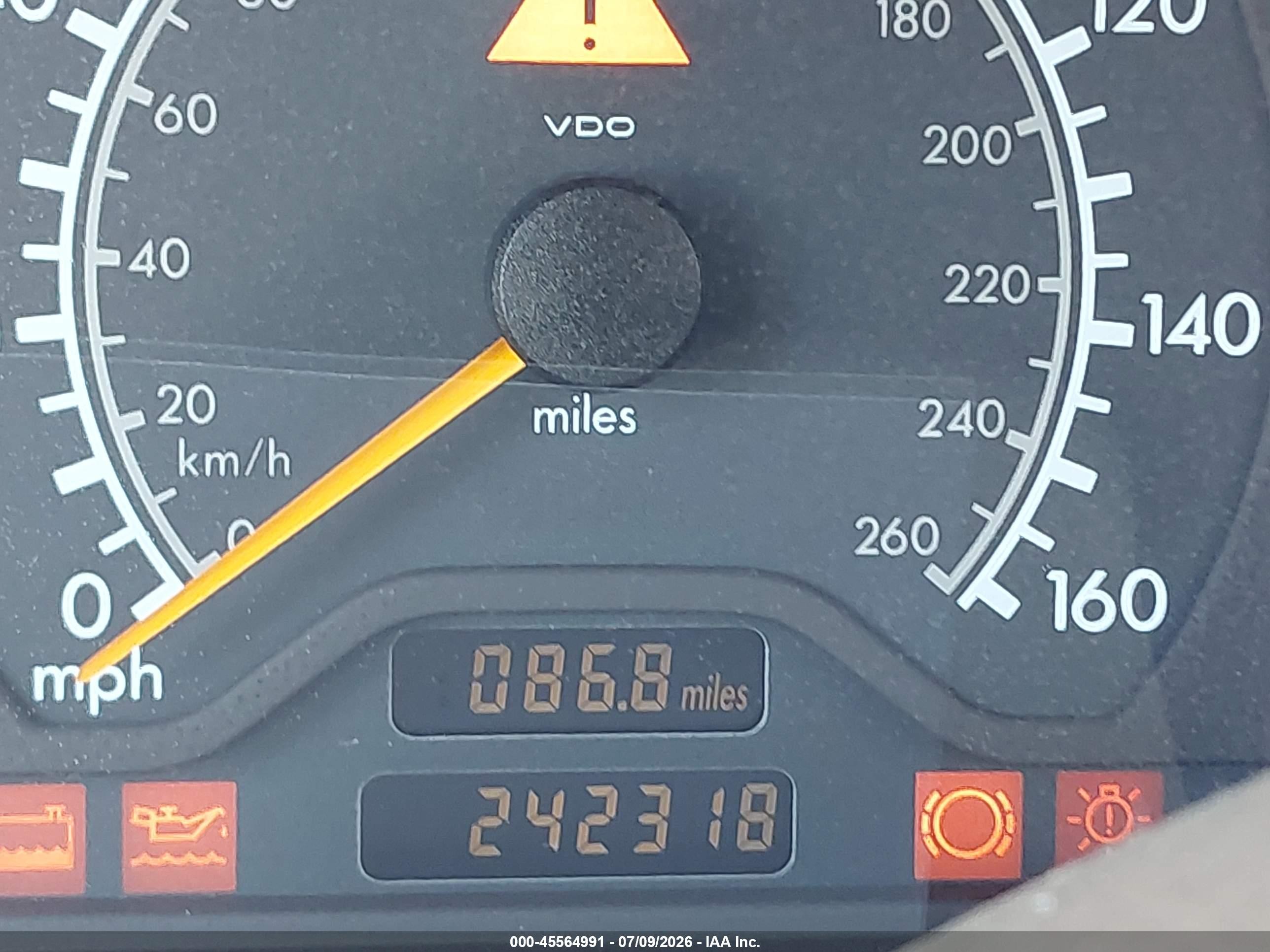 1999 Mercedes-benz C 280   Белый vin: WDBHA29G8XA760188