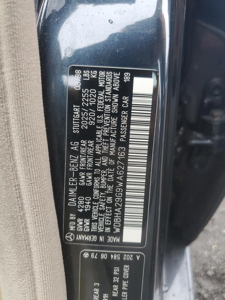 1998 Mercedes-benz C 280 Green vin: WDBHA29G9WA627163