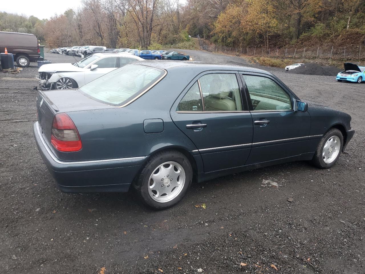 1998 Mercedes-benz C 280 Green vin: WDBHA29G9WA627163