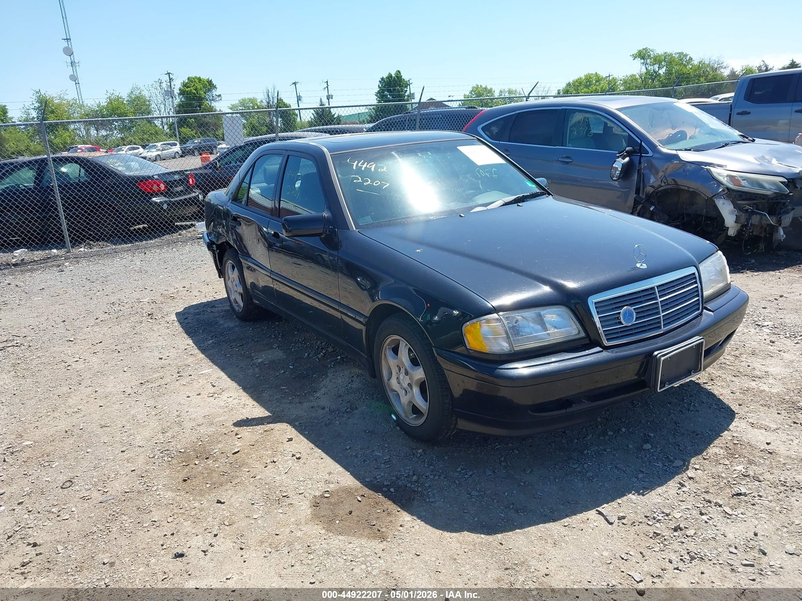 1998 Mercedes-benz C 280   Черный vin: WDBHA29G9WF687253