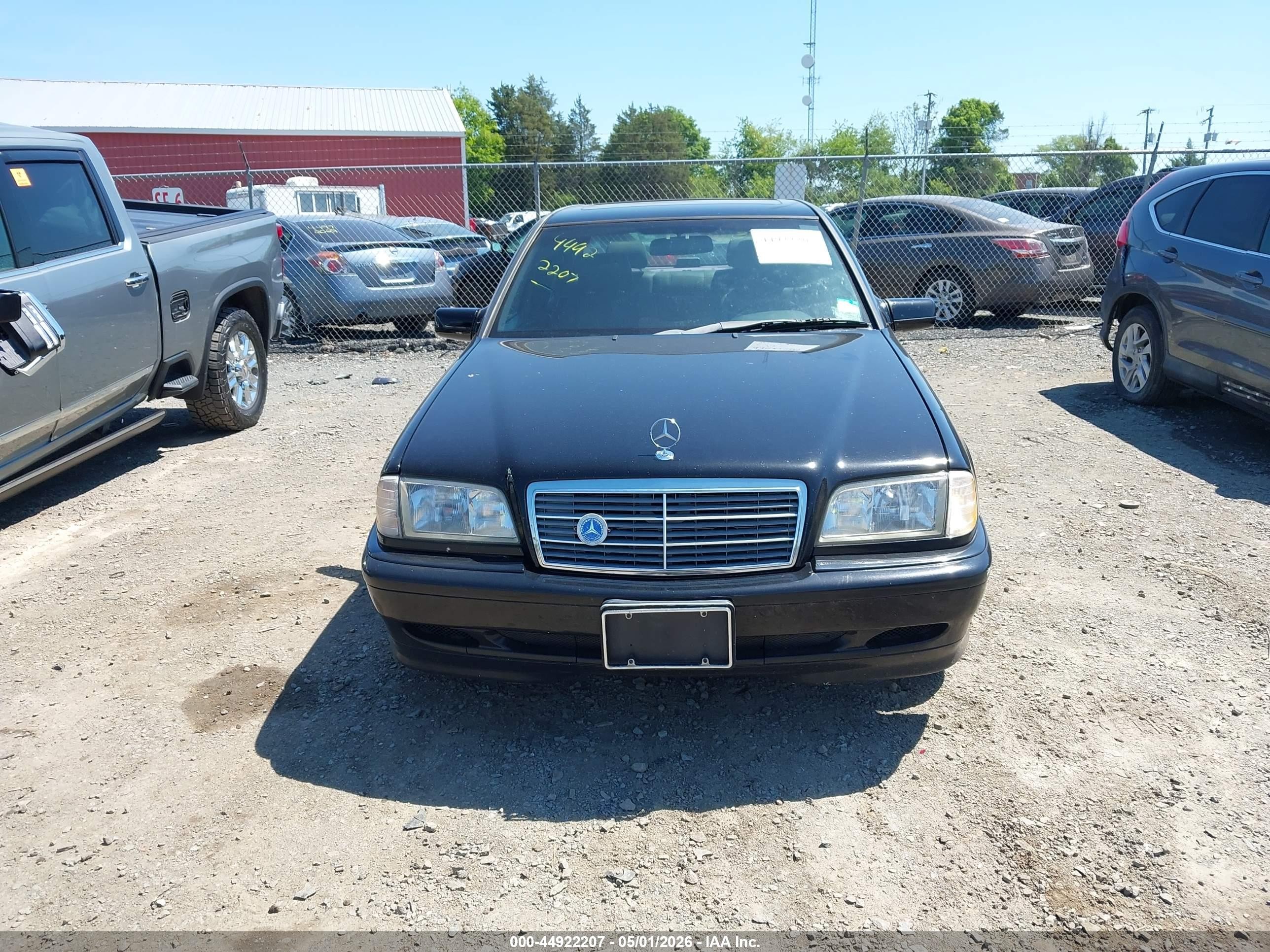1998 Mercedes-benz C 280   Черный vin: WDBHA29G9WF687253