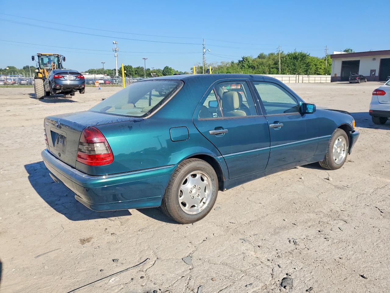 1998 Mercedes-benz C 280 Зеленый vin: WDBHA29GXWA558547