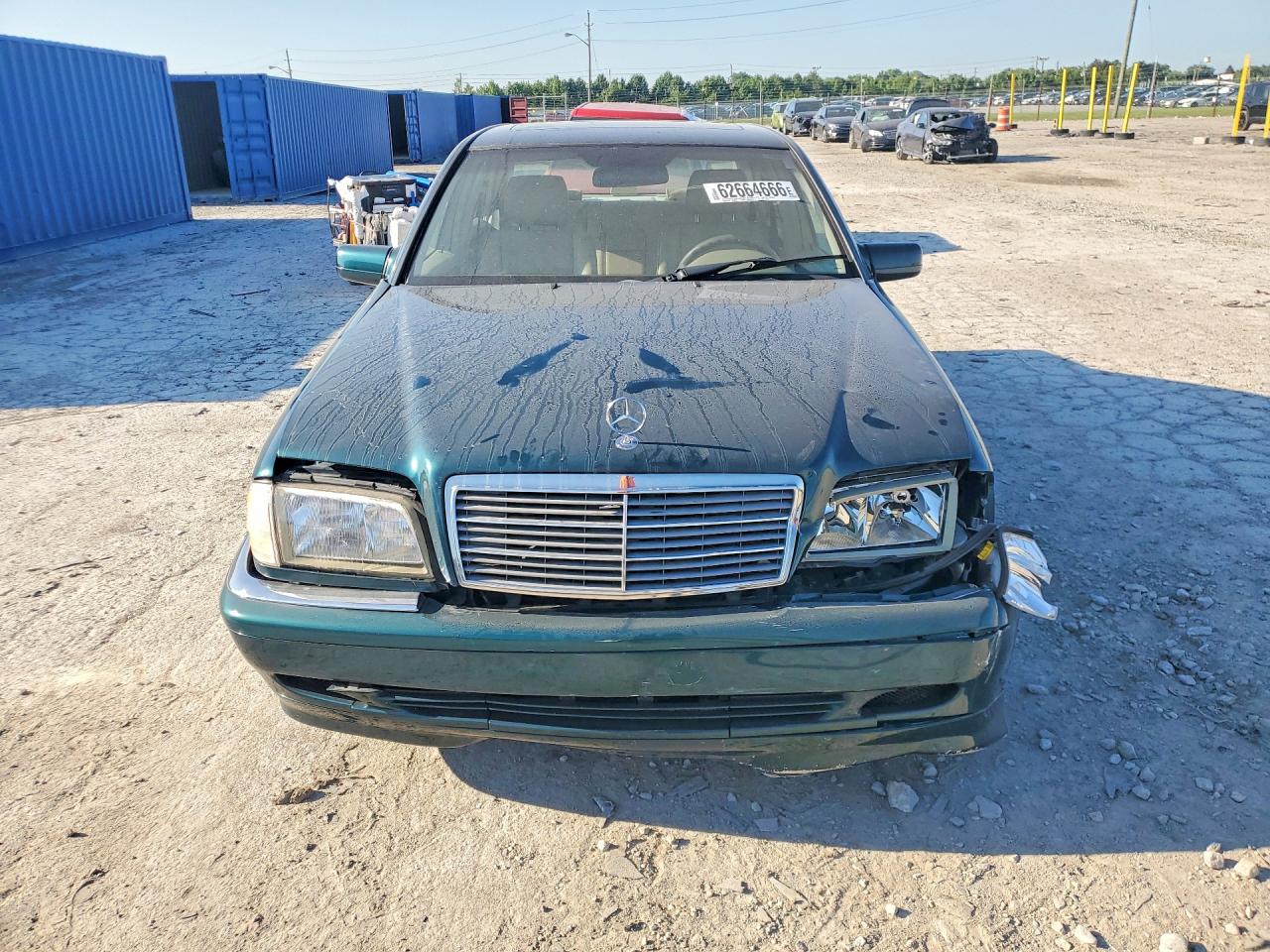 1998 Mercedes-benz C 280 Зеленый vin: WDBHA29GXWA558547