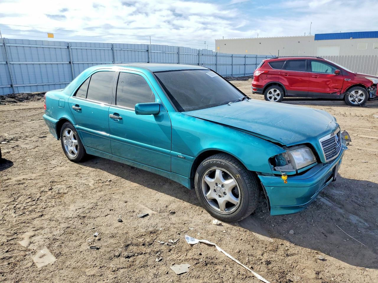 1998 Mercedes-benz C 280 Turquoise vin: WDBHA29GXWF649448