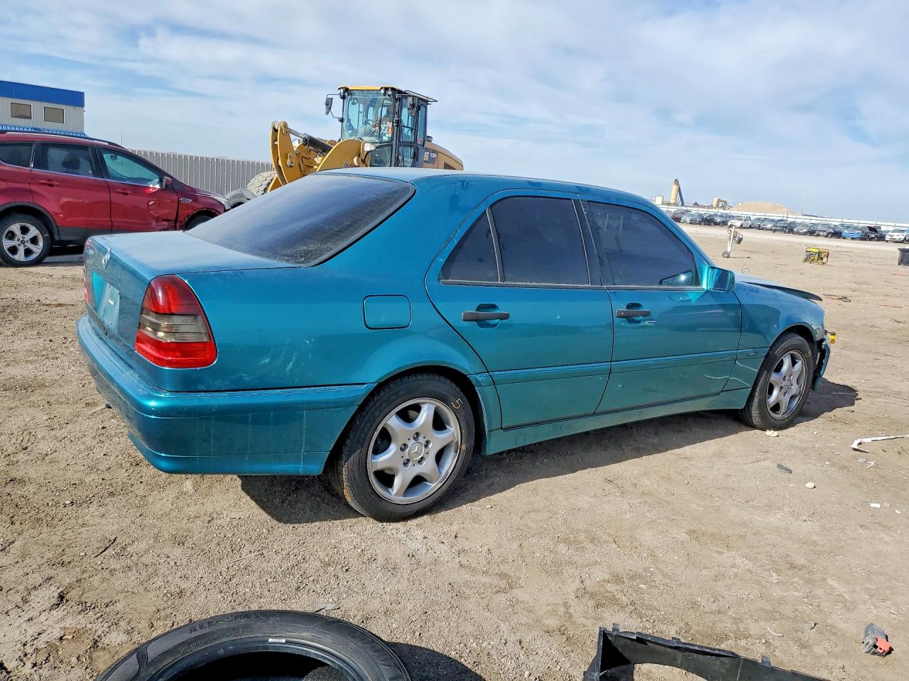 1998 Mercedes-benz C 280 Turquoise vin: WDBHA29GXWF649448