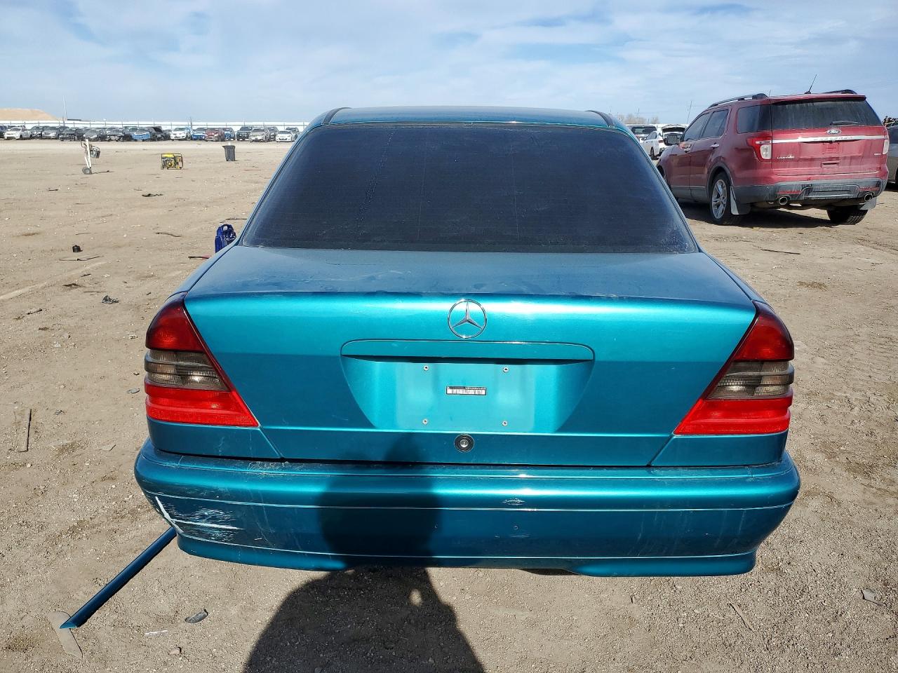 1998 Mercedes-benz C 280 Turquoise vin: WDBHA29GXWF649448