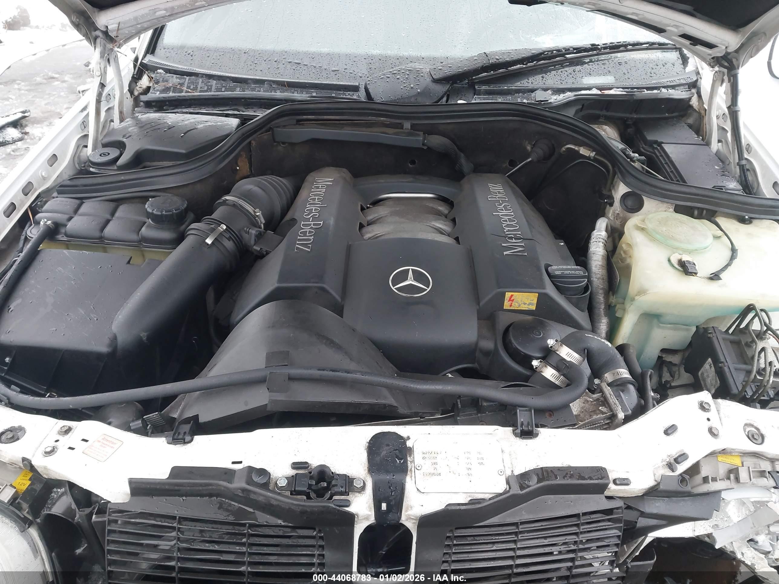 1998 Mercedes-benz C 280   White vin: WDBHA29GXWF753437