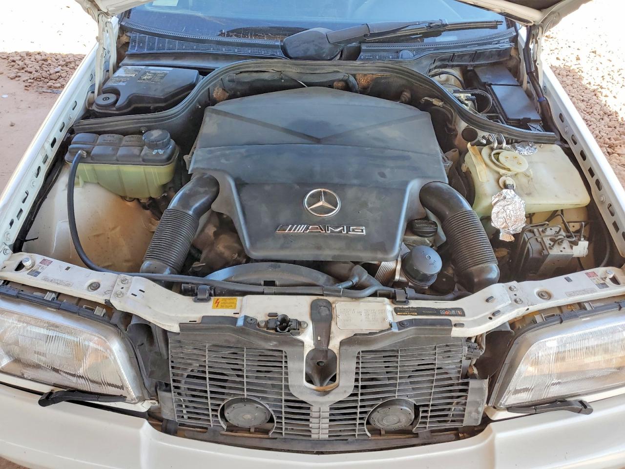 1999 Mercedes-benz C 43 Белый vin: WDBHA33G2XF850129