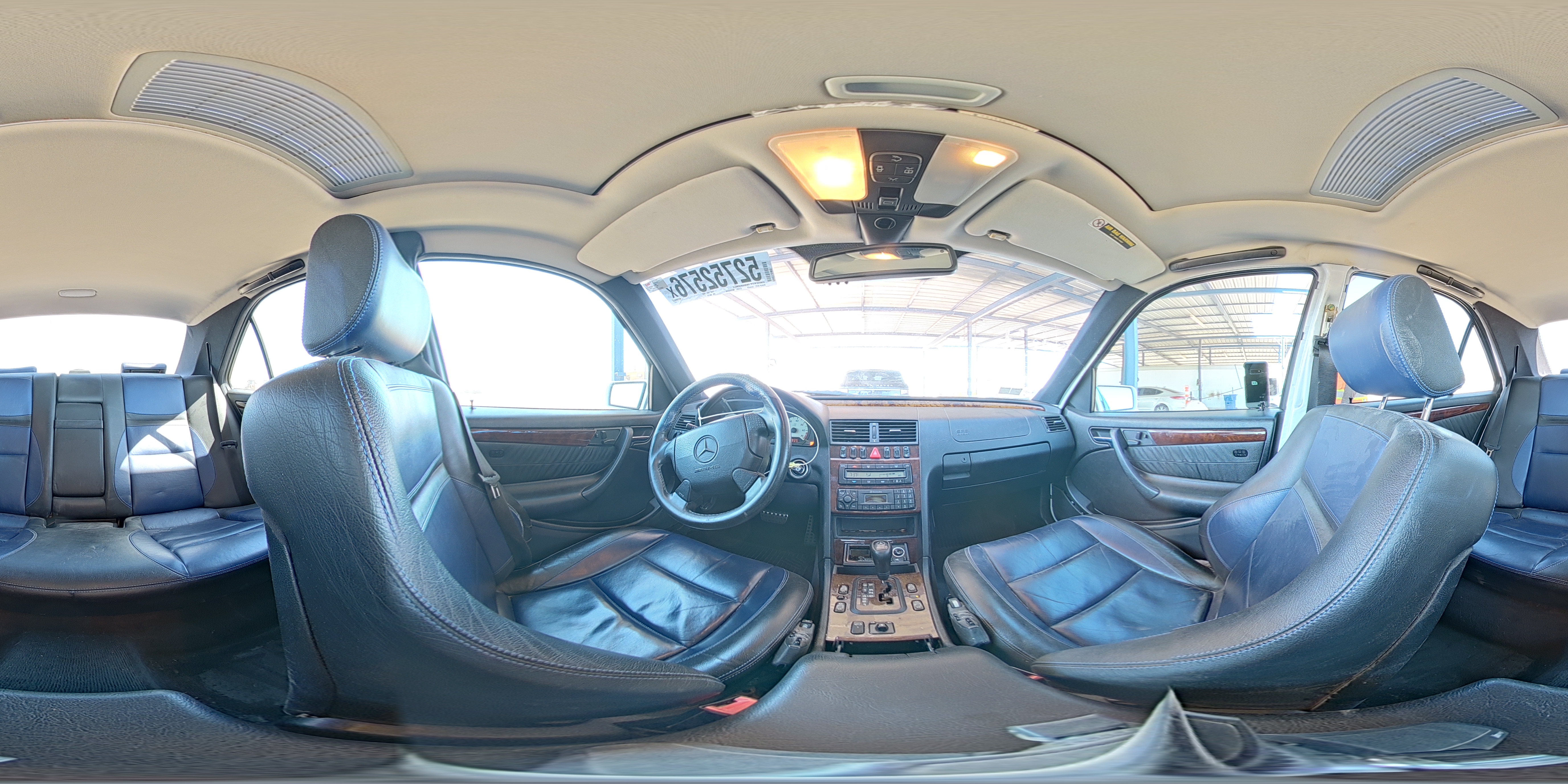 1999 Mercedes-benz C 43 Белый vin: WDBHA33G2XF850129