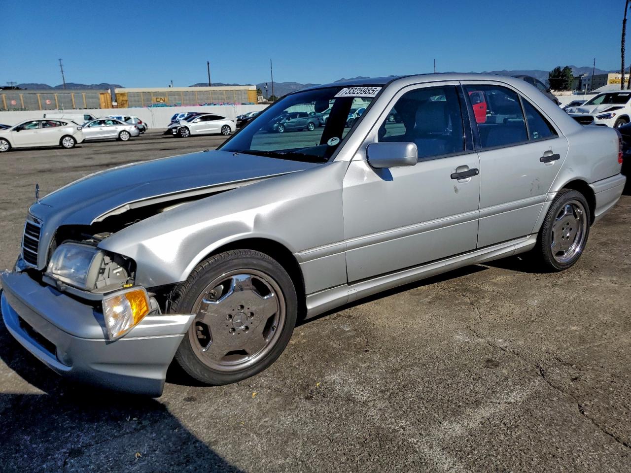 1998 Mercedes-benz C 43 Silver vin: WDBHA33GXWF705001