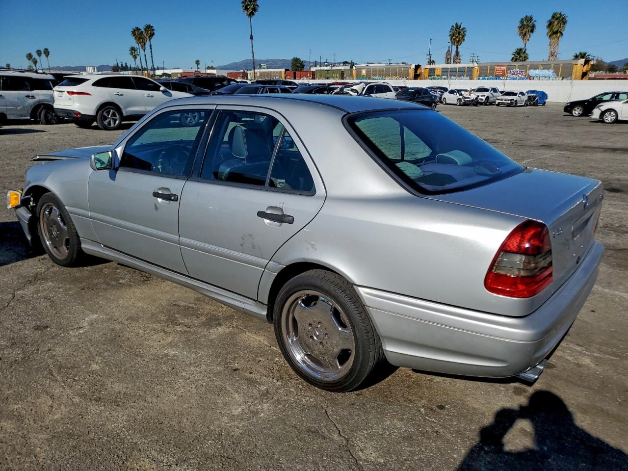 1998 Mercedes-benz C 43 Silver vin: WDBHA33GXWF705001