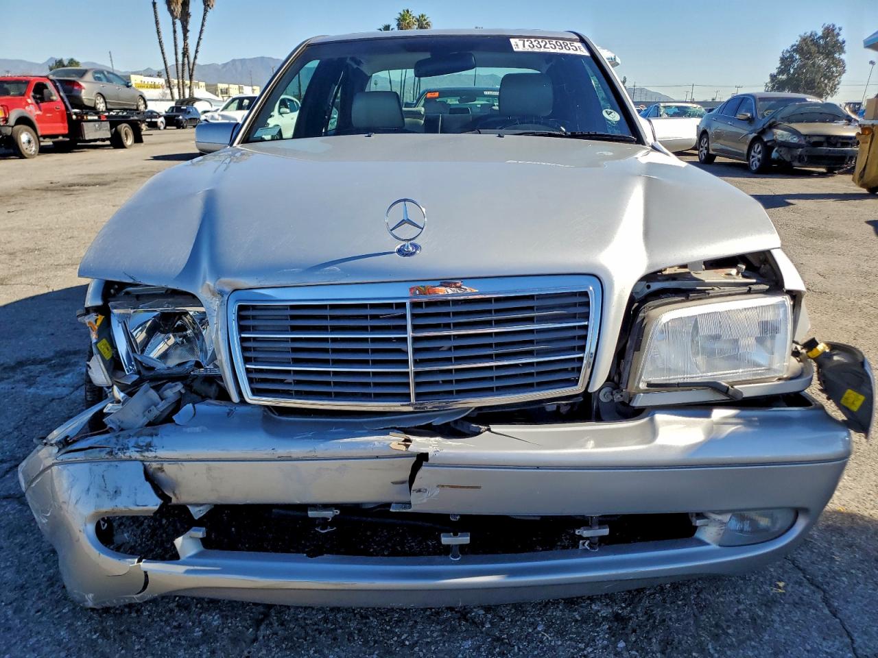 1998 Mercedes-benz C 43 Silver vin: WDBHA33GXWF705001