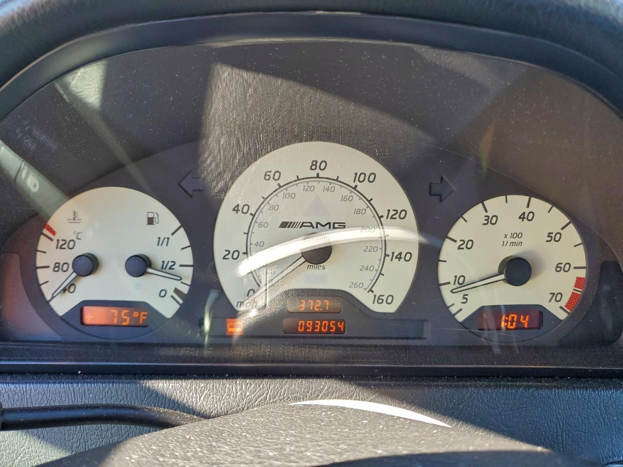 1998 Mercedes-benz C 43 Silver vin: WDBHA33GXWF705001