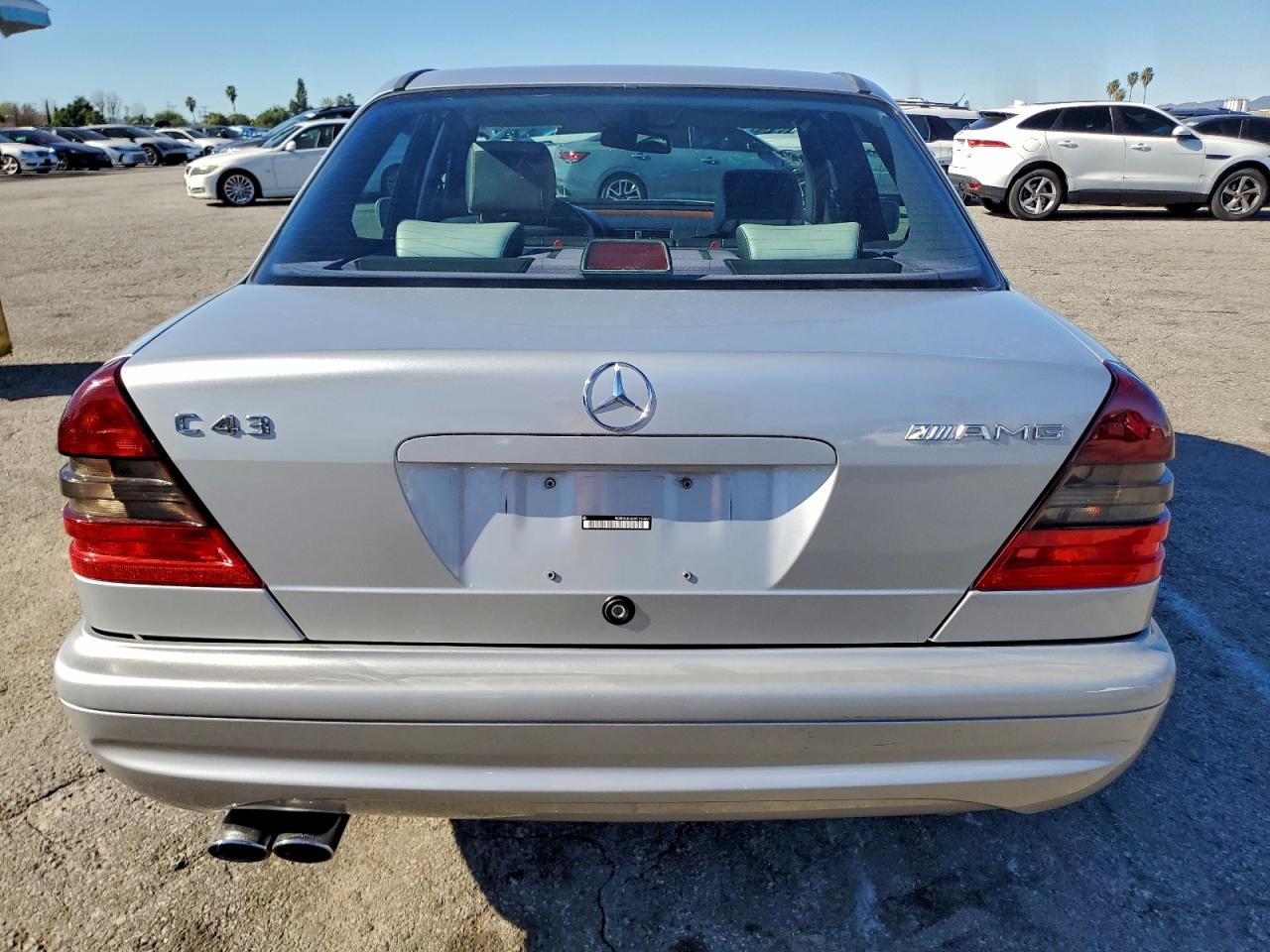 1998 Mercedes-benz C 43 Silver vin: WDBHA33GXWF705001