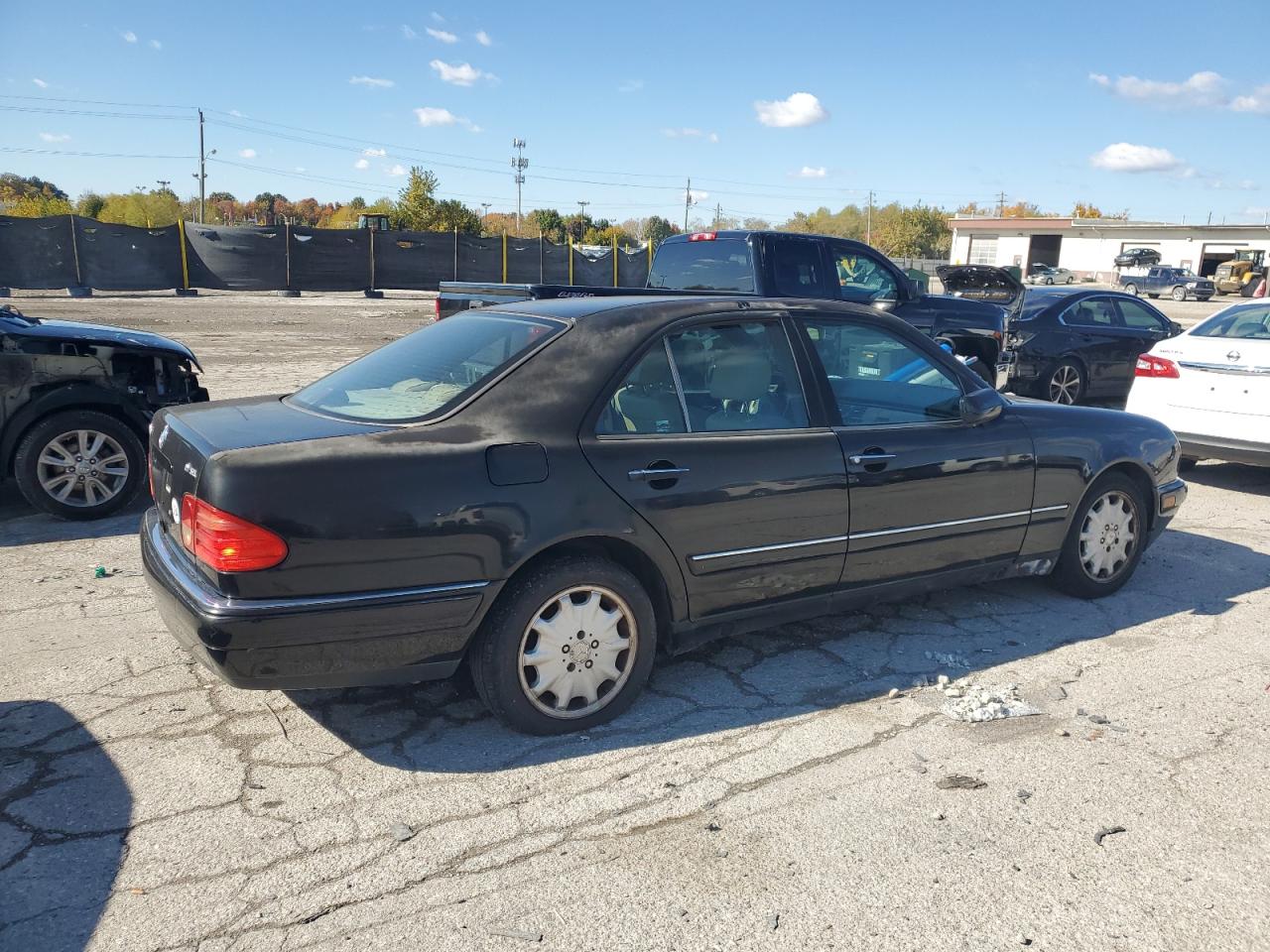 1997 Mercedes-benz E 300d Black vin: WDBJF20F3VA368160