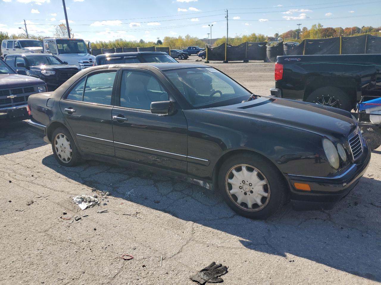 1997 Mercedes-benz E 300d Black vin: WDBJF20F3VA368160