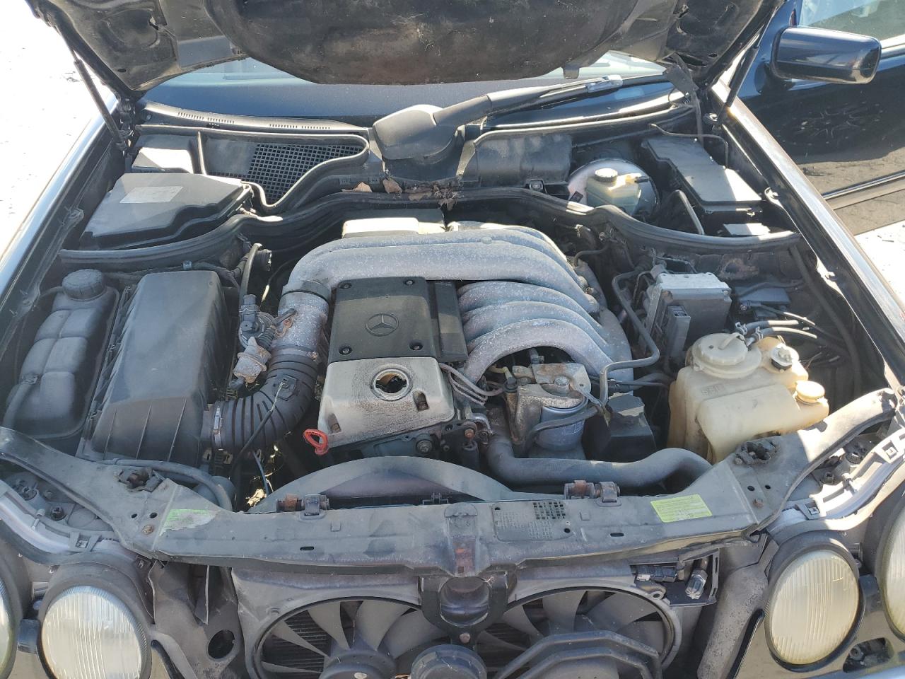1997 Mercedes-benz E 300d Black vin: WDBJF20F3VA368160