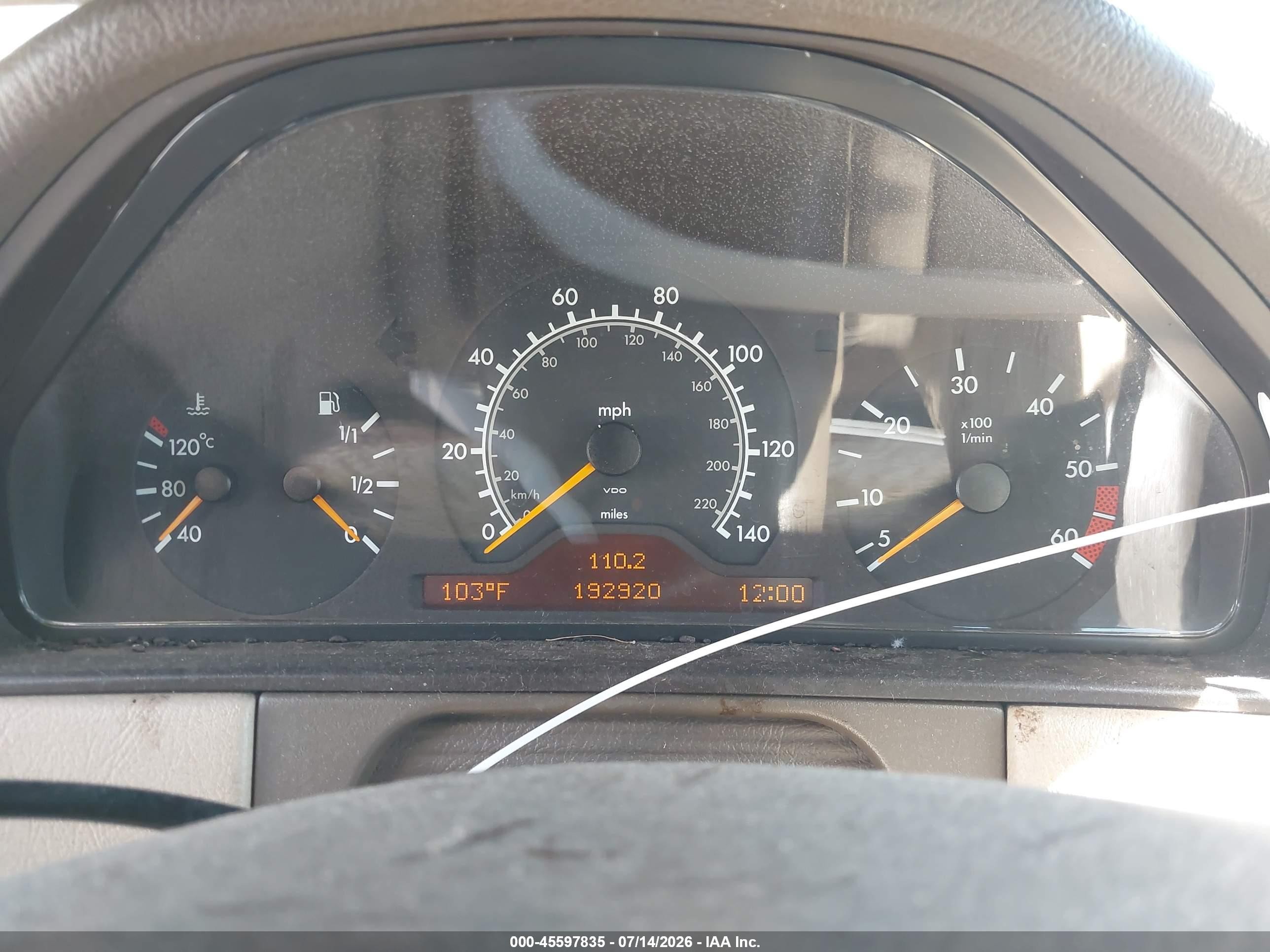 1996 Mercedes-benz E 300d Green vin: WDBJF20FXTJ023429