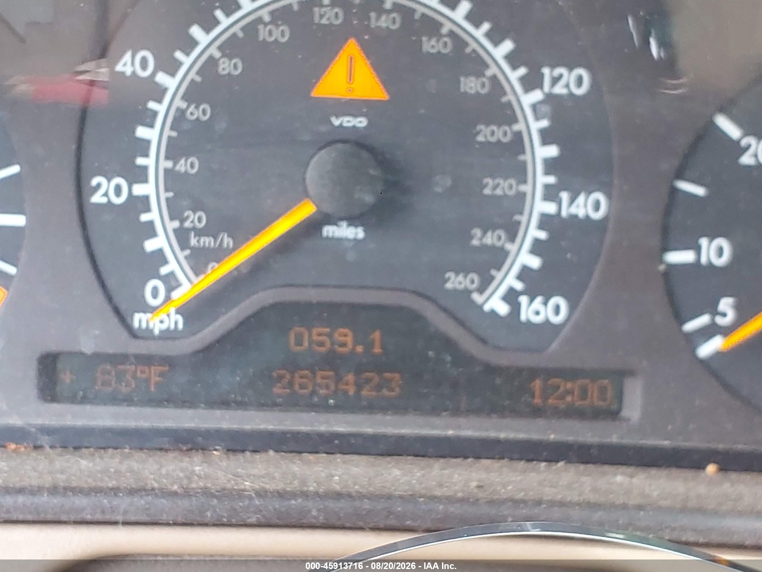 1998 Mercedes-benz E 300 Diesel Silver vin: WDBJF25F7WA542063