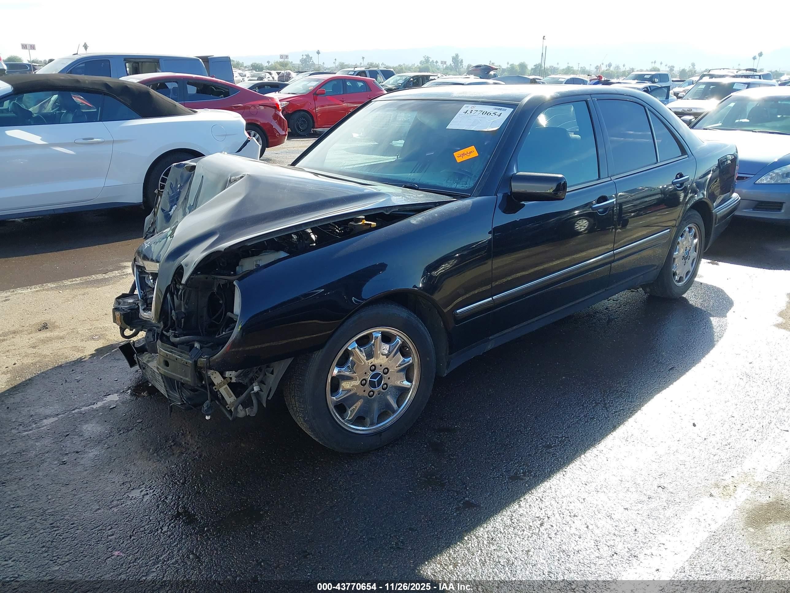1998 Mercedes-benz E 300 Diesel   Black vin: WDBJF25F8WA566890