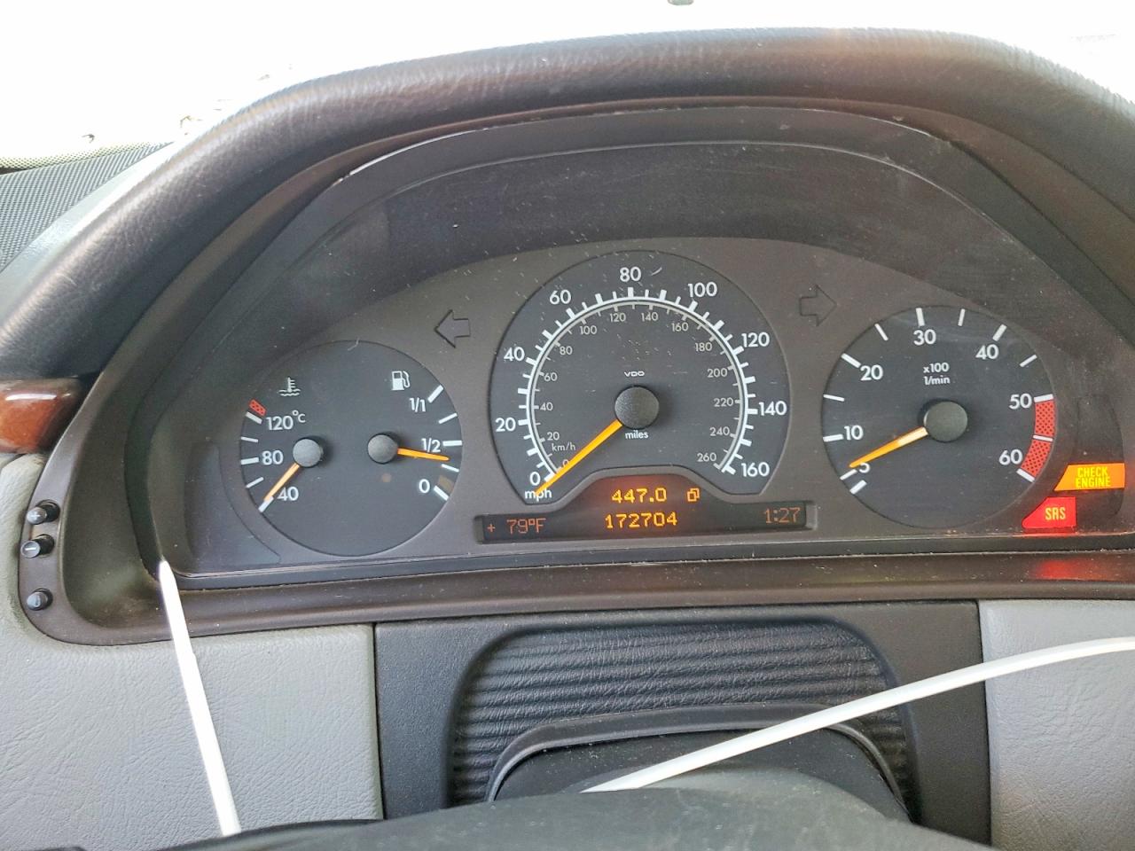 1999 Mercedes-benz E 300td Серебряный vin: WDBJF25H9XA815703