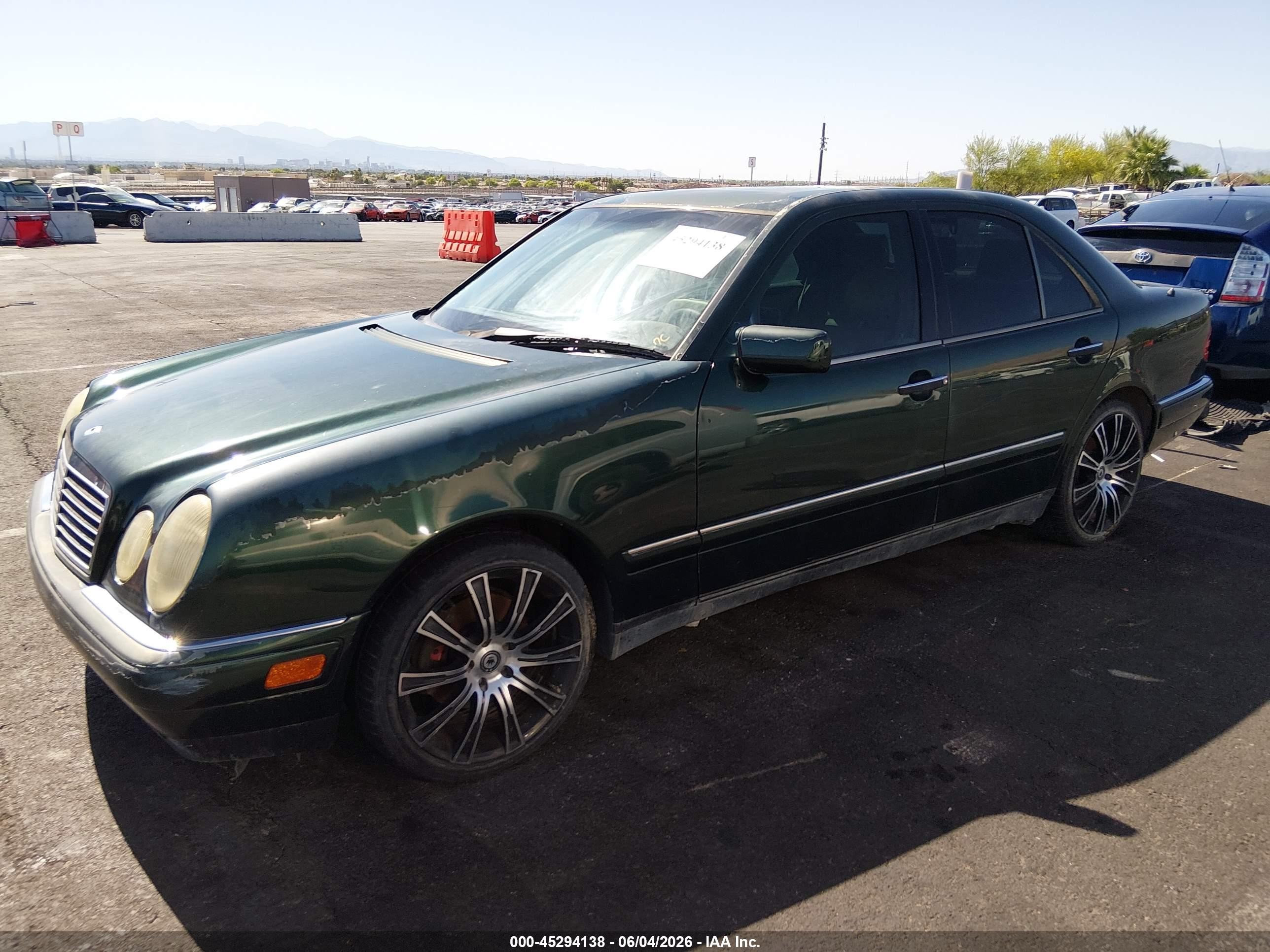 1996 Mercedes-benz E 320 Black vin: WDBJF55F0TJ018010