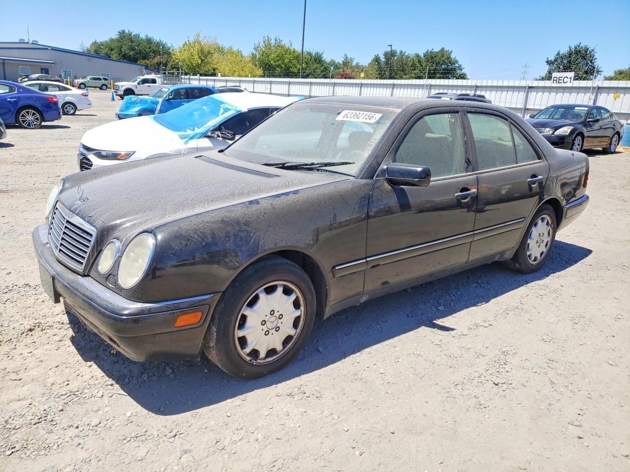 1996 Mercedes-benz E 320 Black vin: WDBJF55F0TJ020100