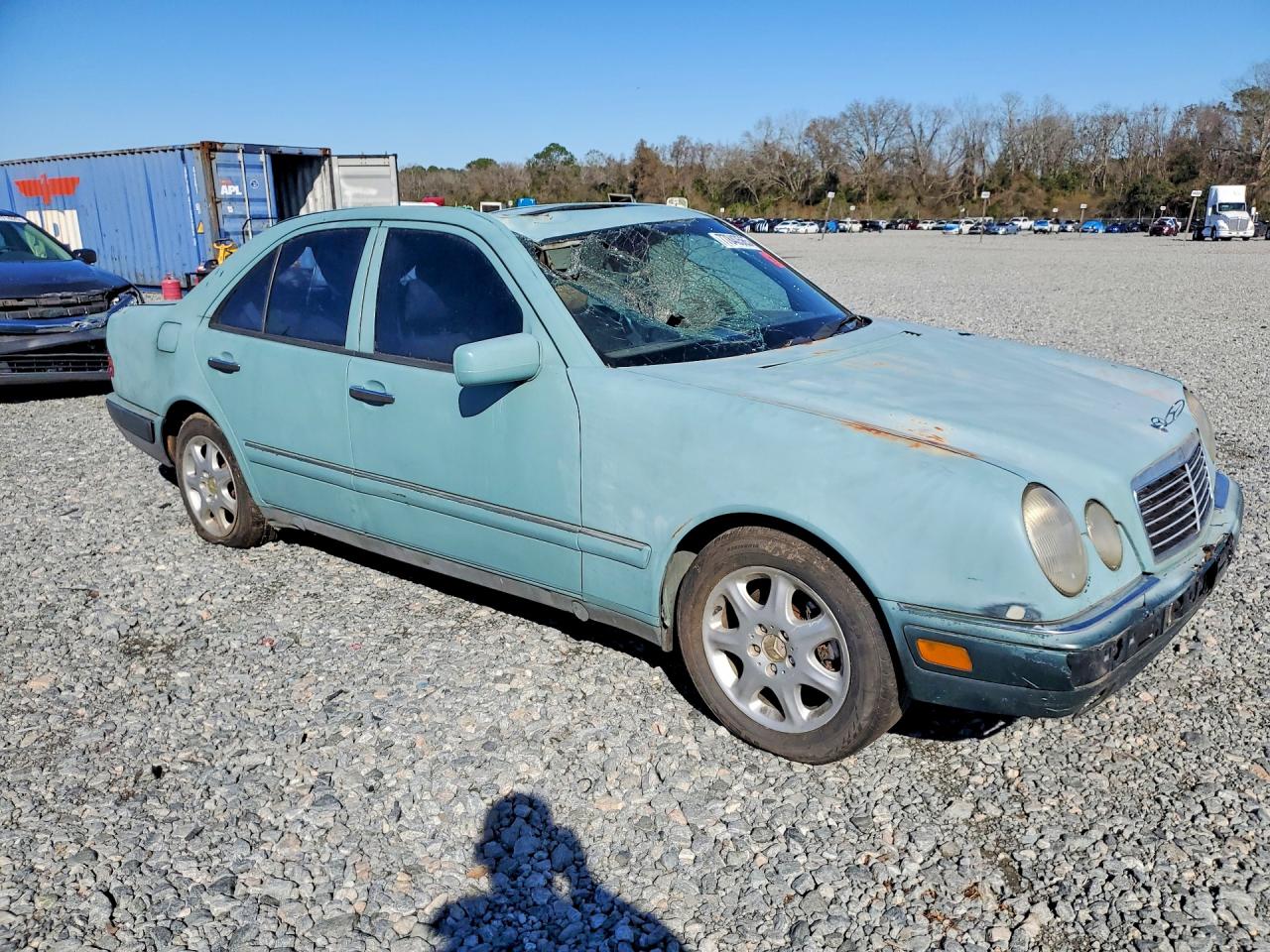 1996 Mercedes-benz E 320 Green vin: WDBJF55F2TJ013035
