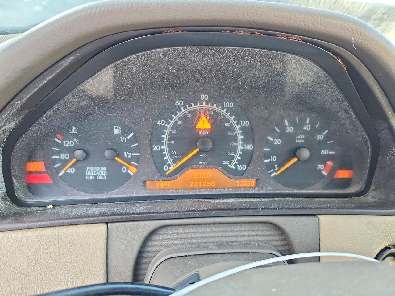 1996 Mercedes-benz E 320 Green vin: WDBJF55F2TJ019255