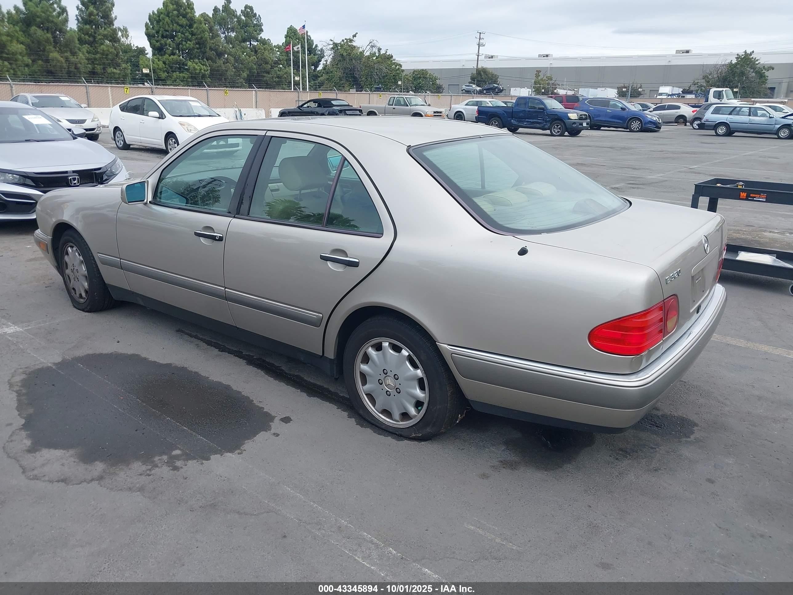 1996 Mercedes-benz E 320 Gold vin: WDBJF55F3TJ019958