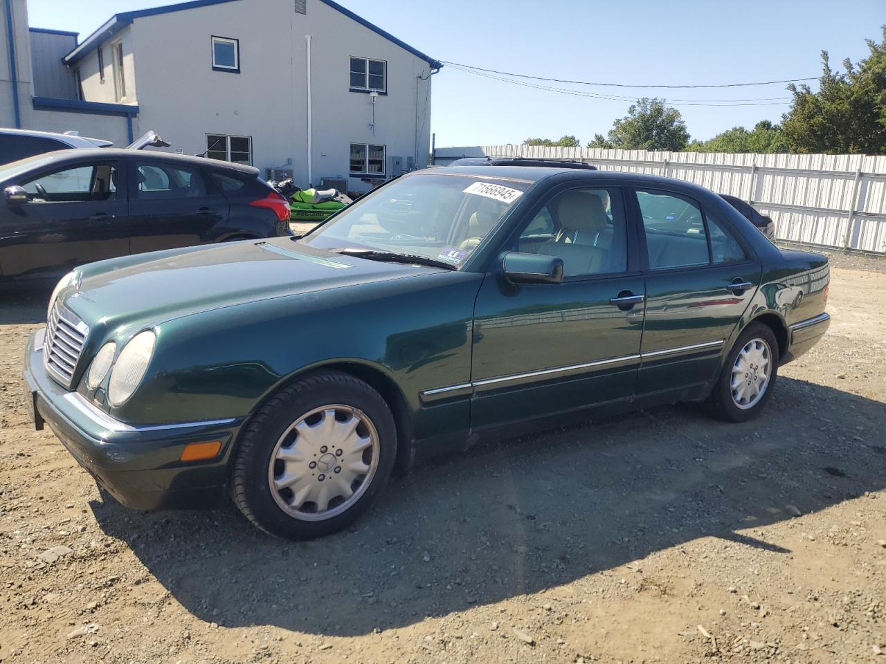 1997 Mercedes-benz E 320 Green vin: WDBJF55F3VA326436