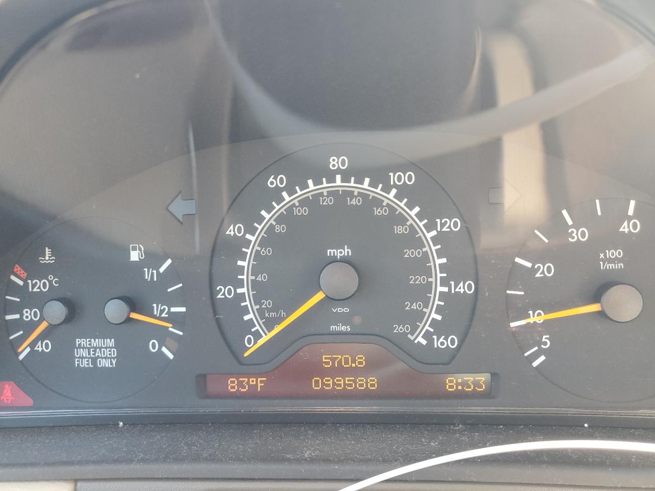 1997 Mercedes-benz E 320 Green vin: WDBJF55F3VA326436