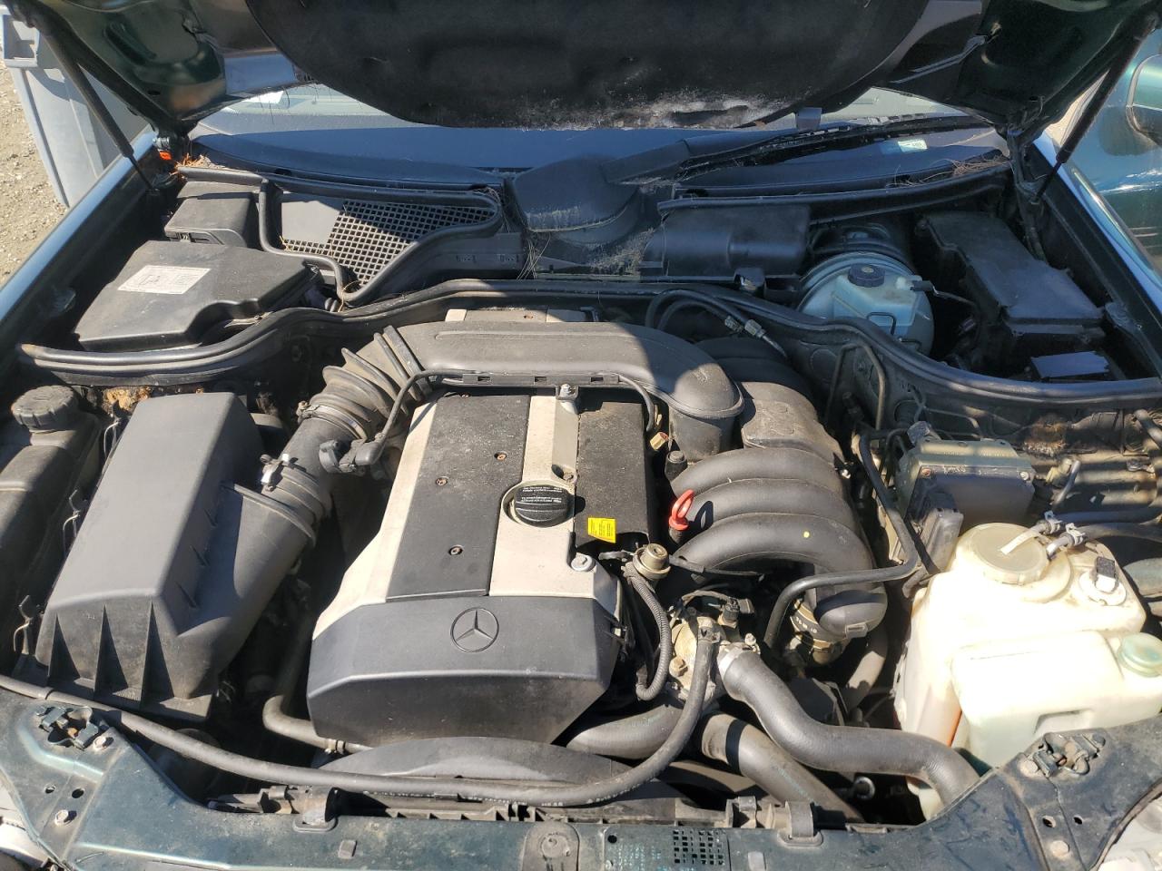 1997 Mercedes-benz E 320 Green vin: WDBJF55F3VA326436