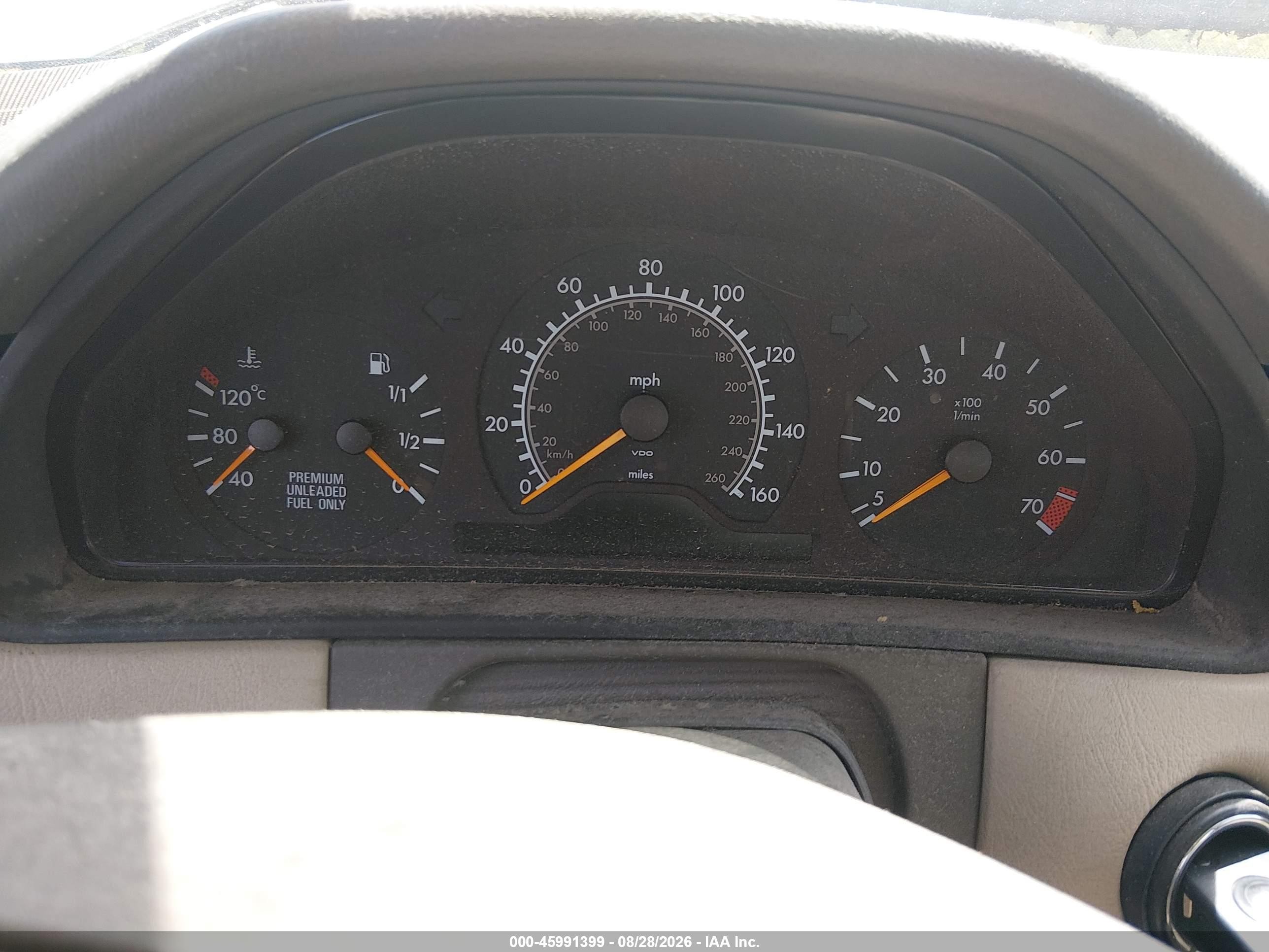 1997 Mercedes-benz E 320   Tan vin: WDBJF55F3VA394347