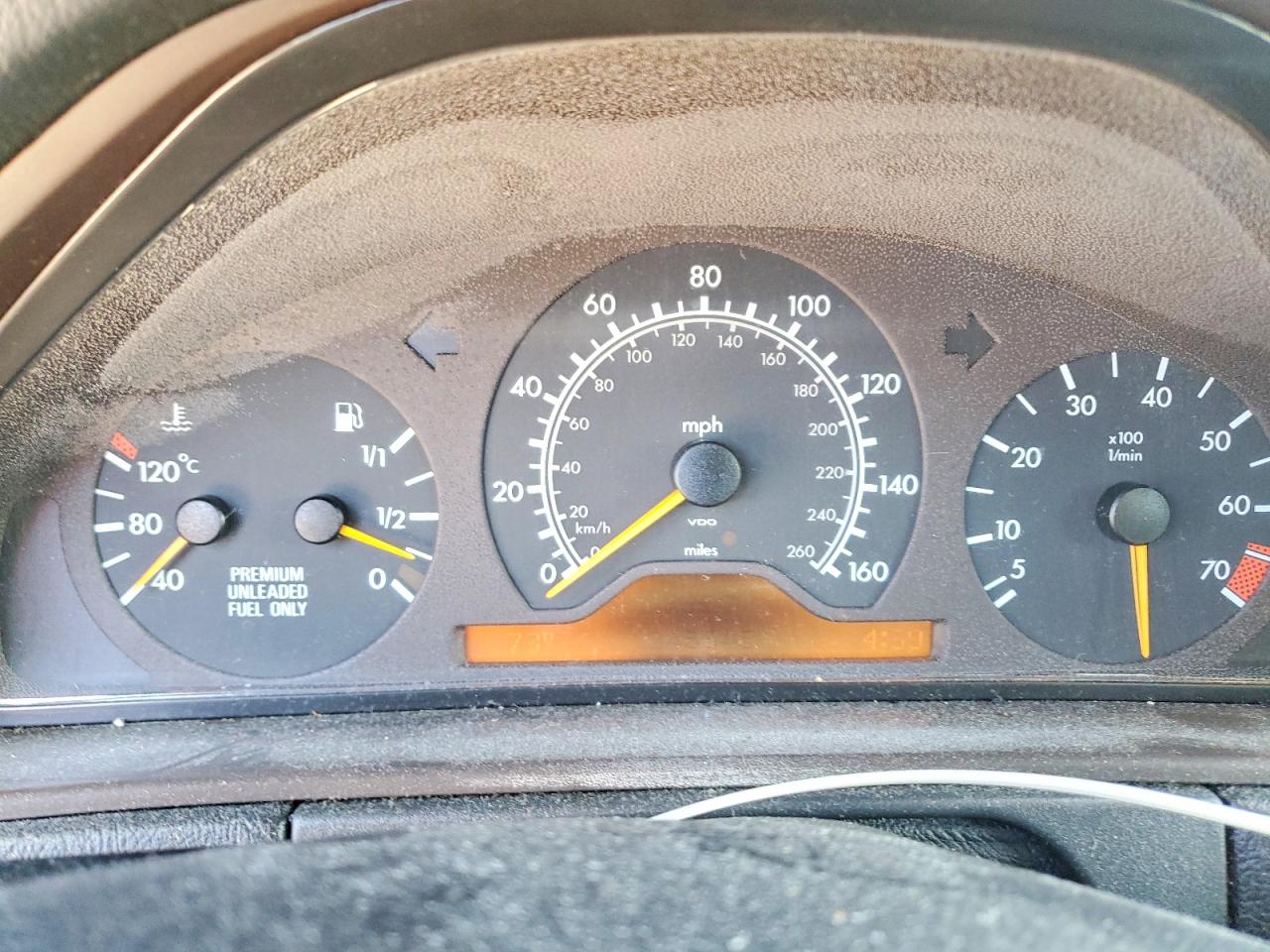 1996 Mercedes-benz E 320 Black vin: WDBJF55F4TJ010721
