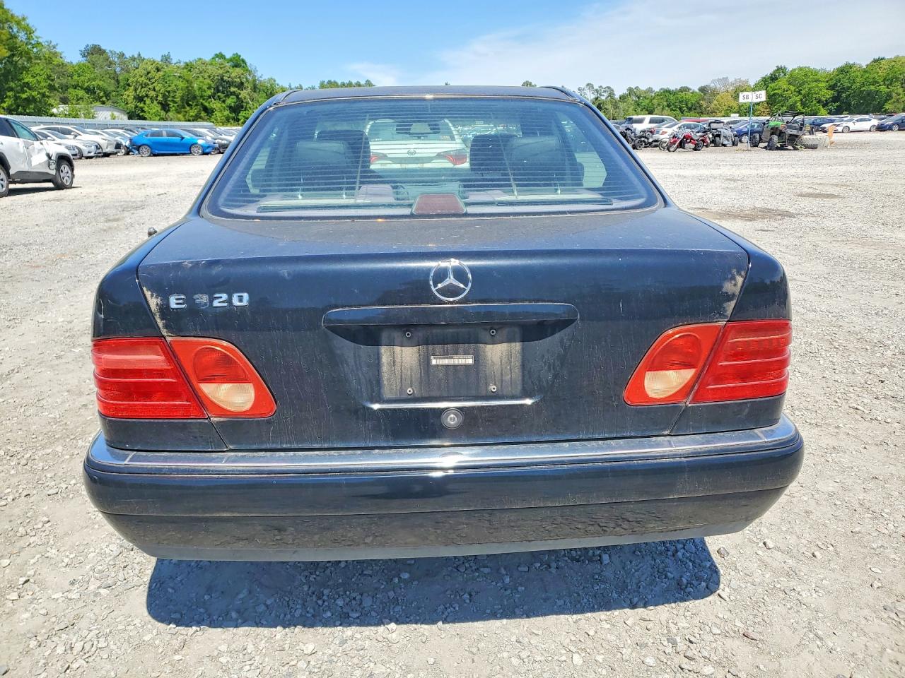 1996 Mercedes-benz E 320 Black vin: WDBJF55F4TJ010721