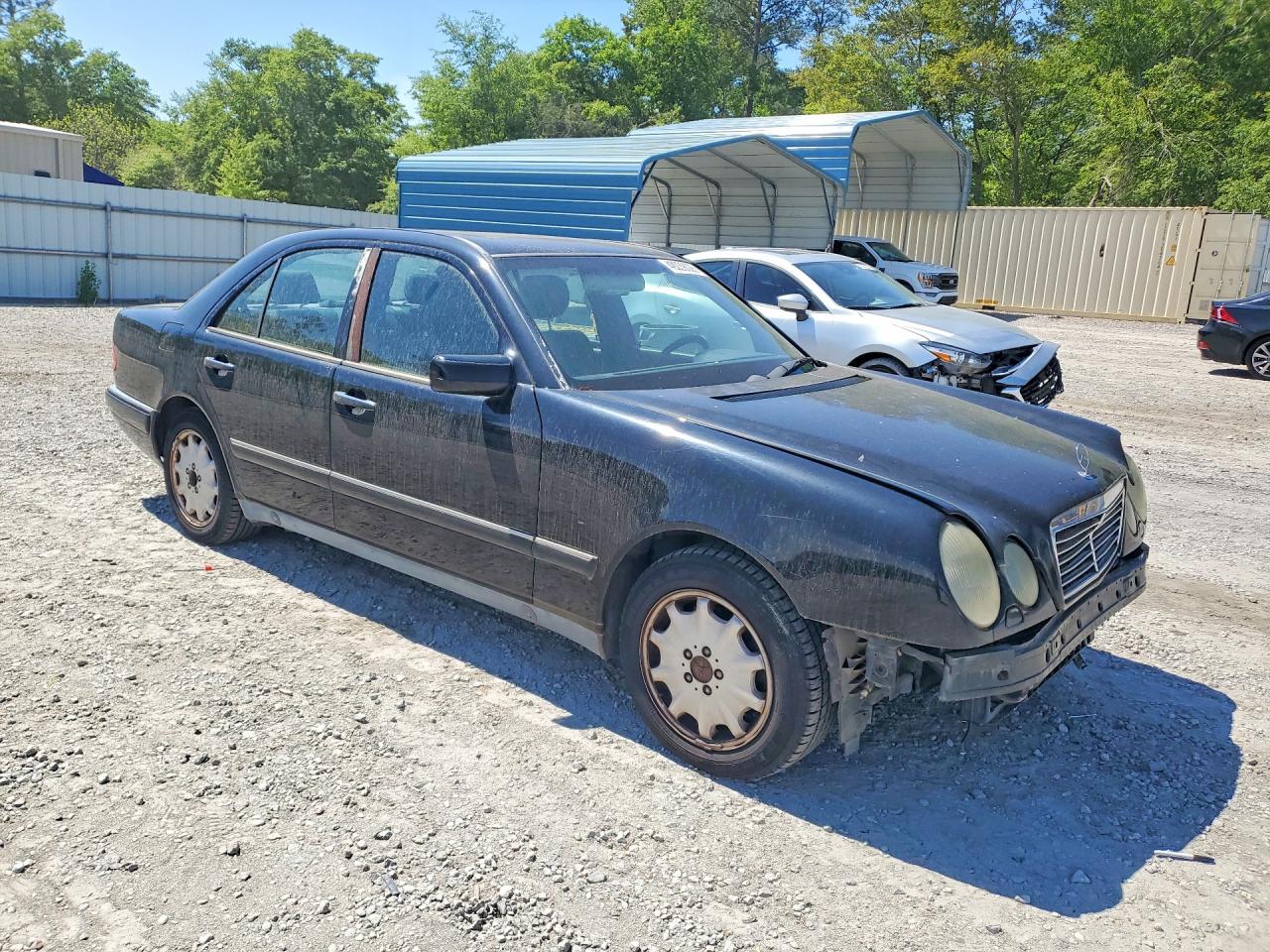 1996 Mercedes-benz E 320 Black vin: WDBJF55F4TJ010721