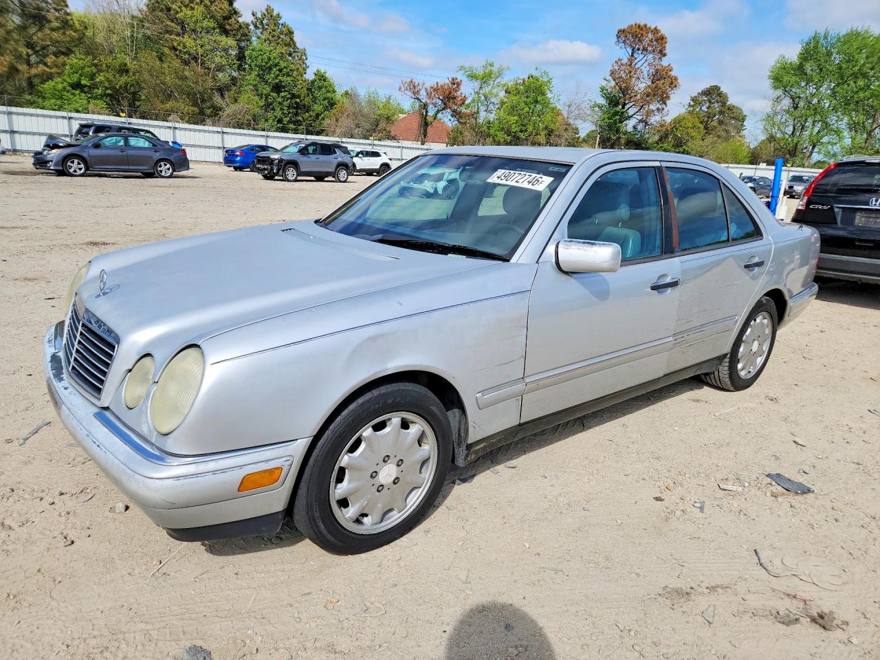 1996 Mercedes-benz E 320 Silver vin: WDBJF55F4TJ012114