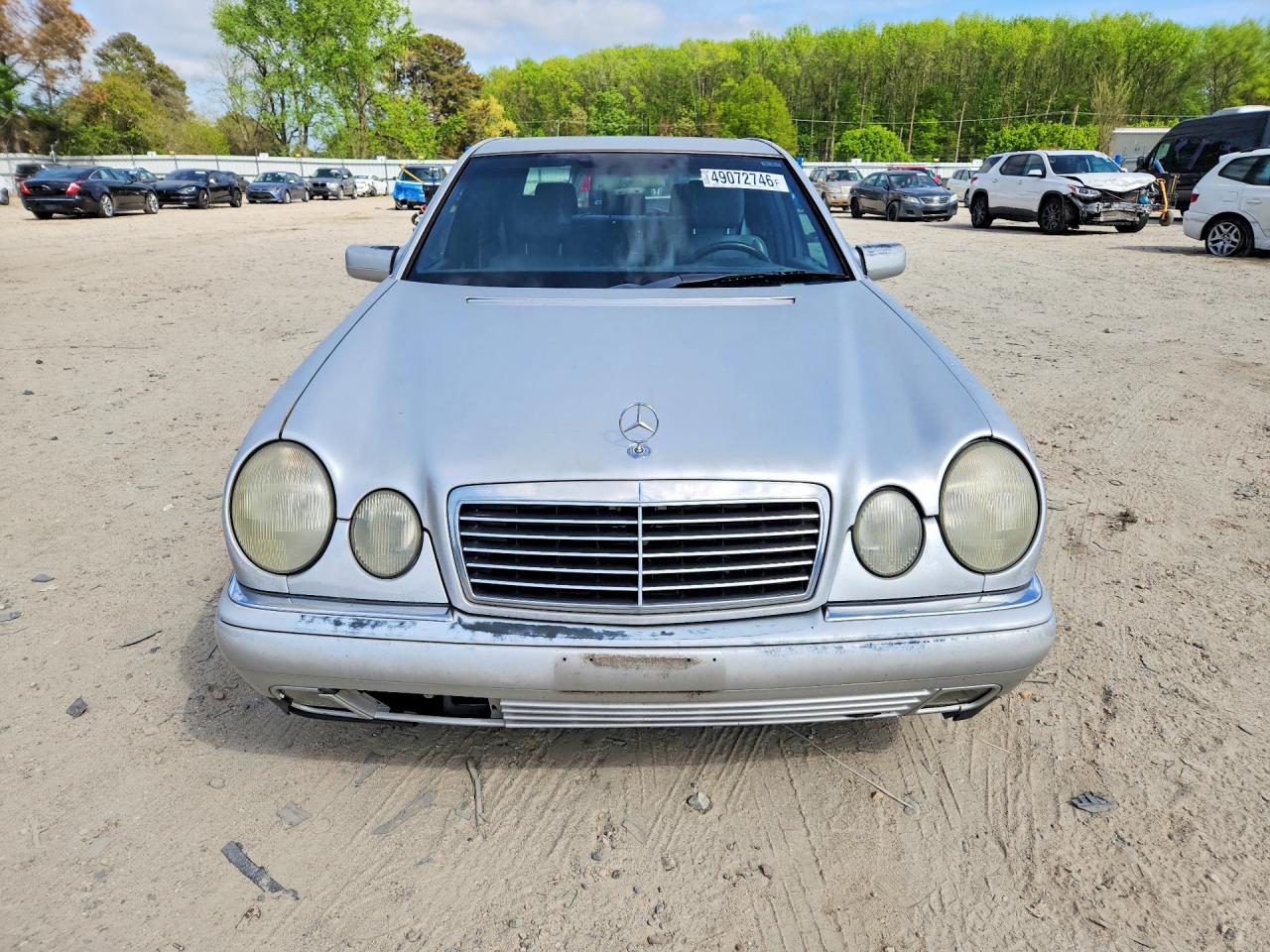 1996 Mercedes-benz E 320 Silver vin: WDBJF55F4TJ012114