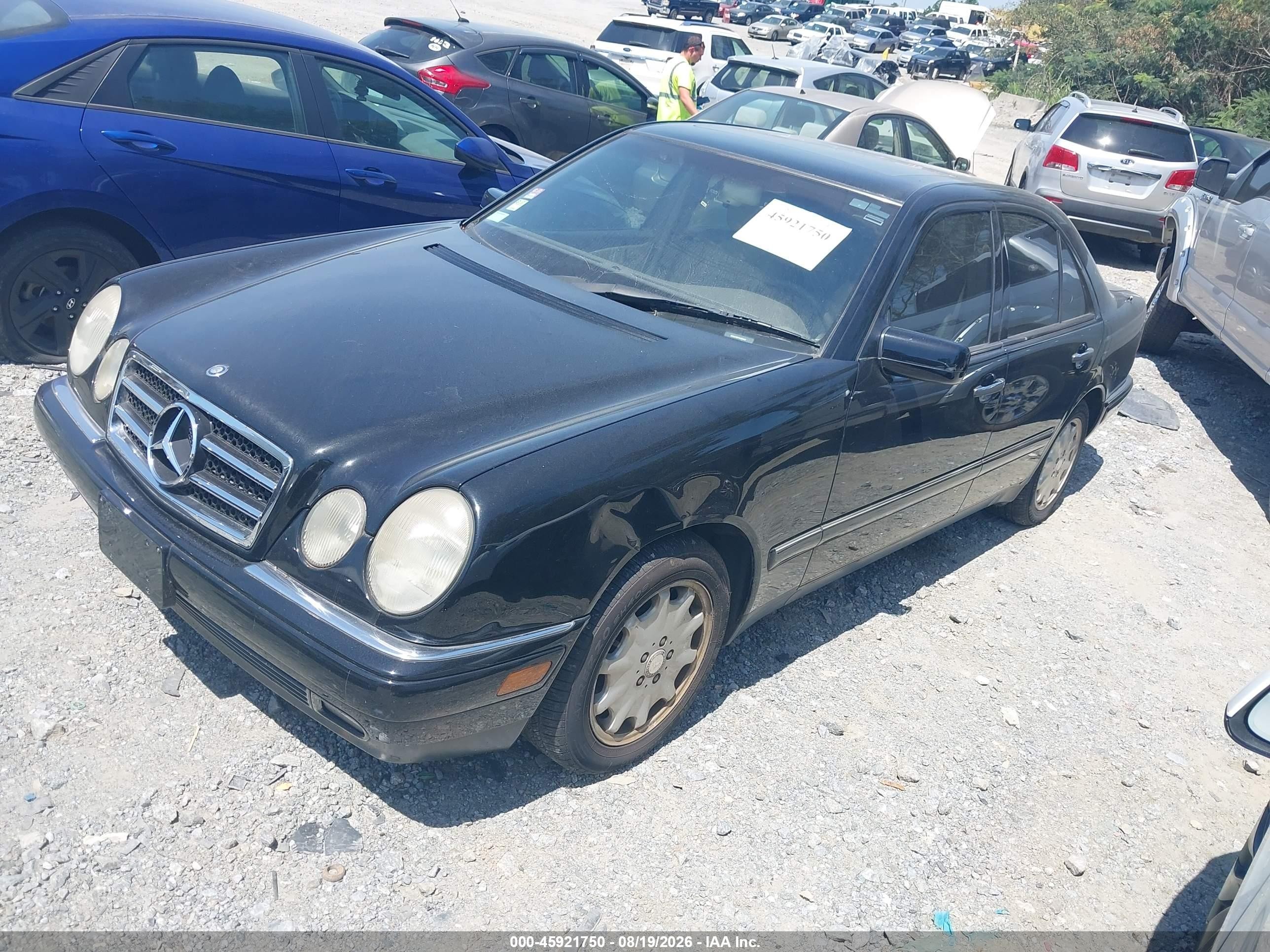 1996 Mercedes-benz E 320 Black vin: WDBJF55F4TJ013232