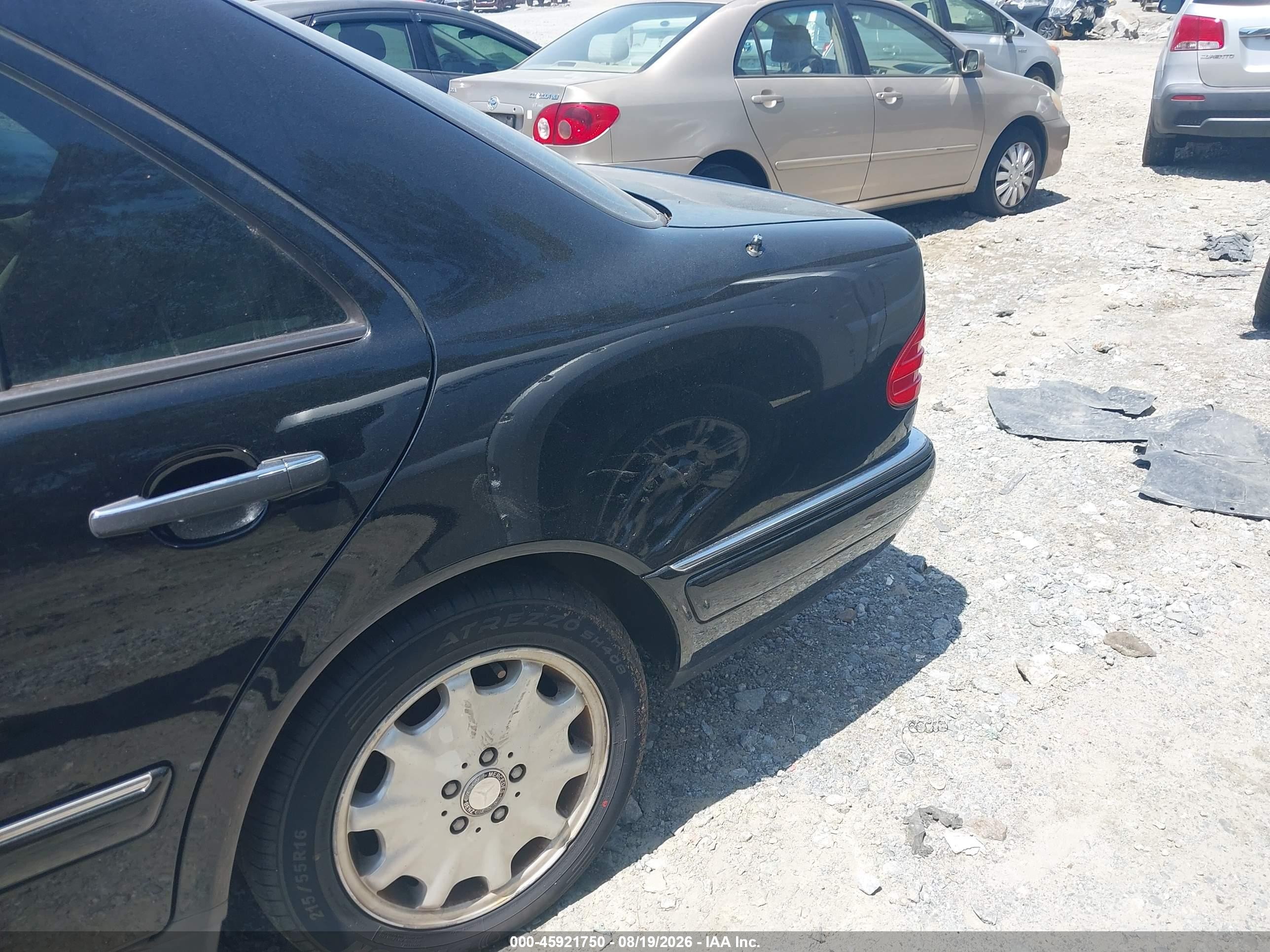 1996 Mercedes-benz E 320 Black vin: WDBJF55F4TJ013232