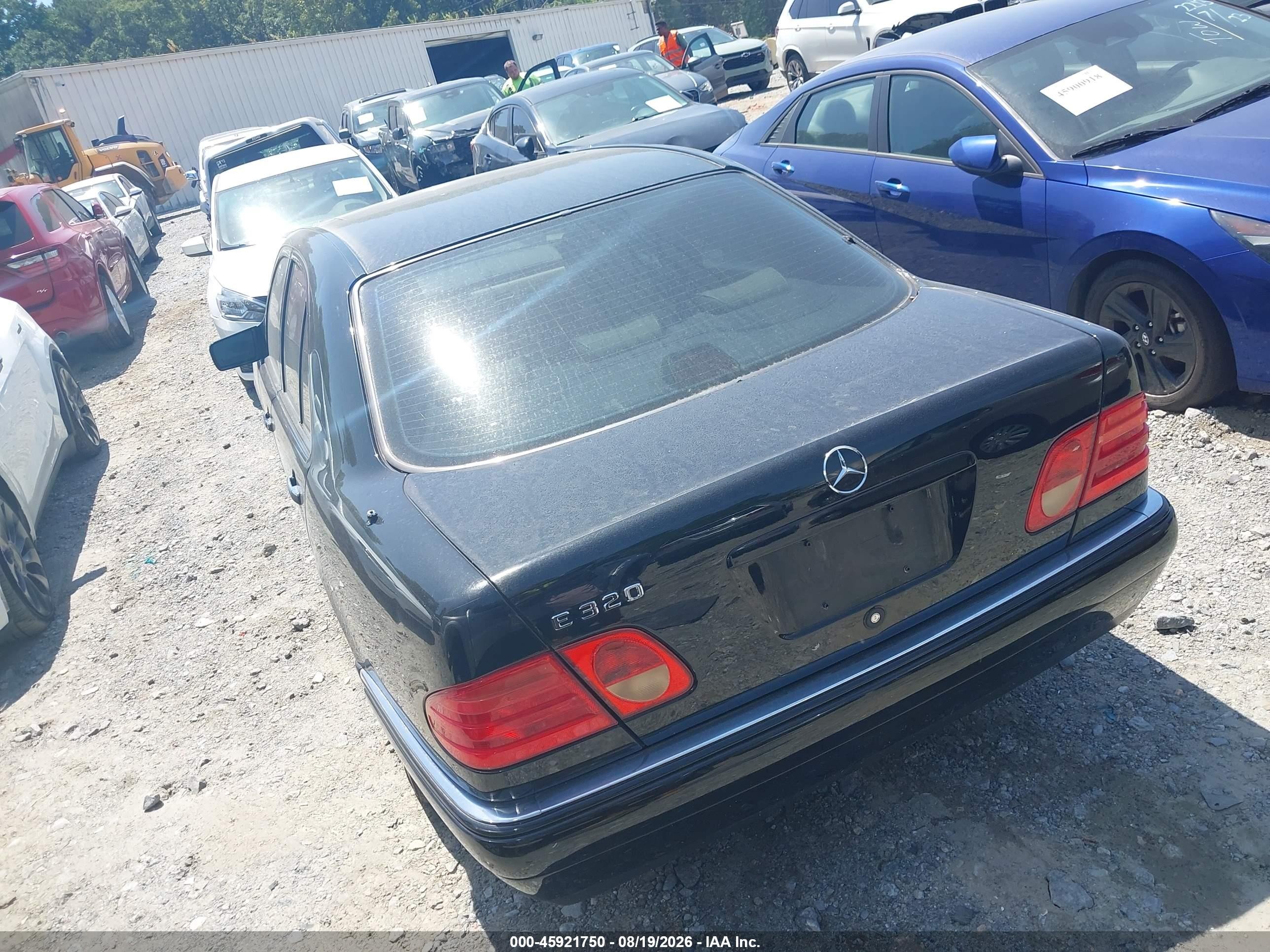 1996 Mercedes-benz E 320 Black vin: WDBJF55F4TJ013232