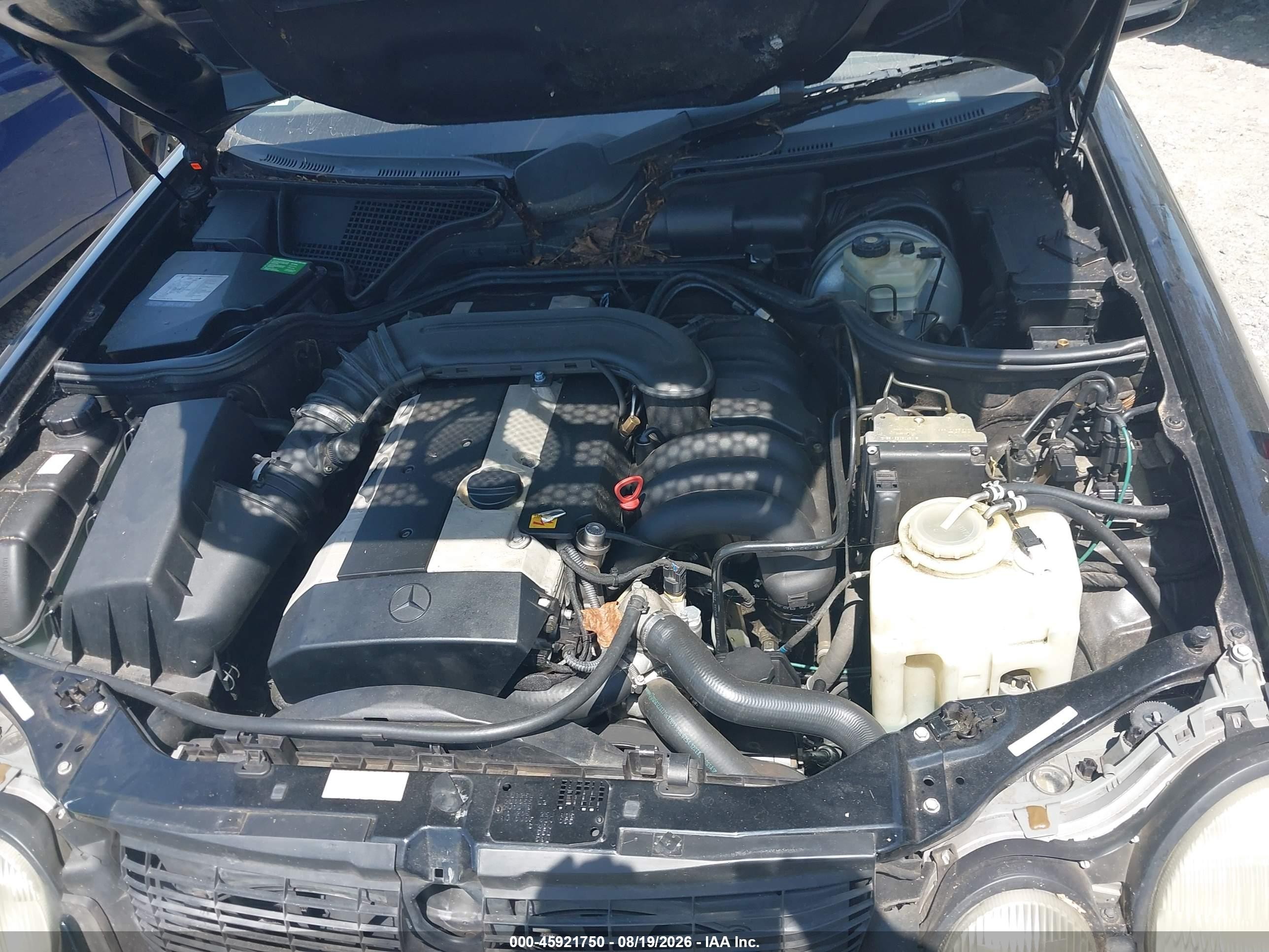 1996 Mercedes-benz E 320 Black vin: WDBJF55F4TJ013232