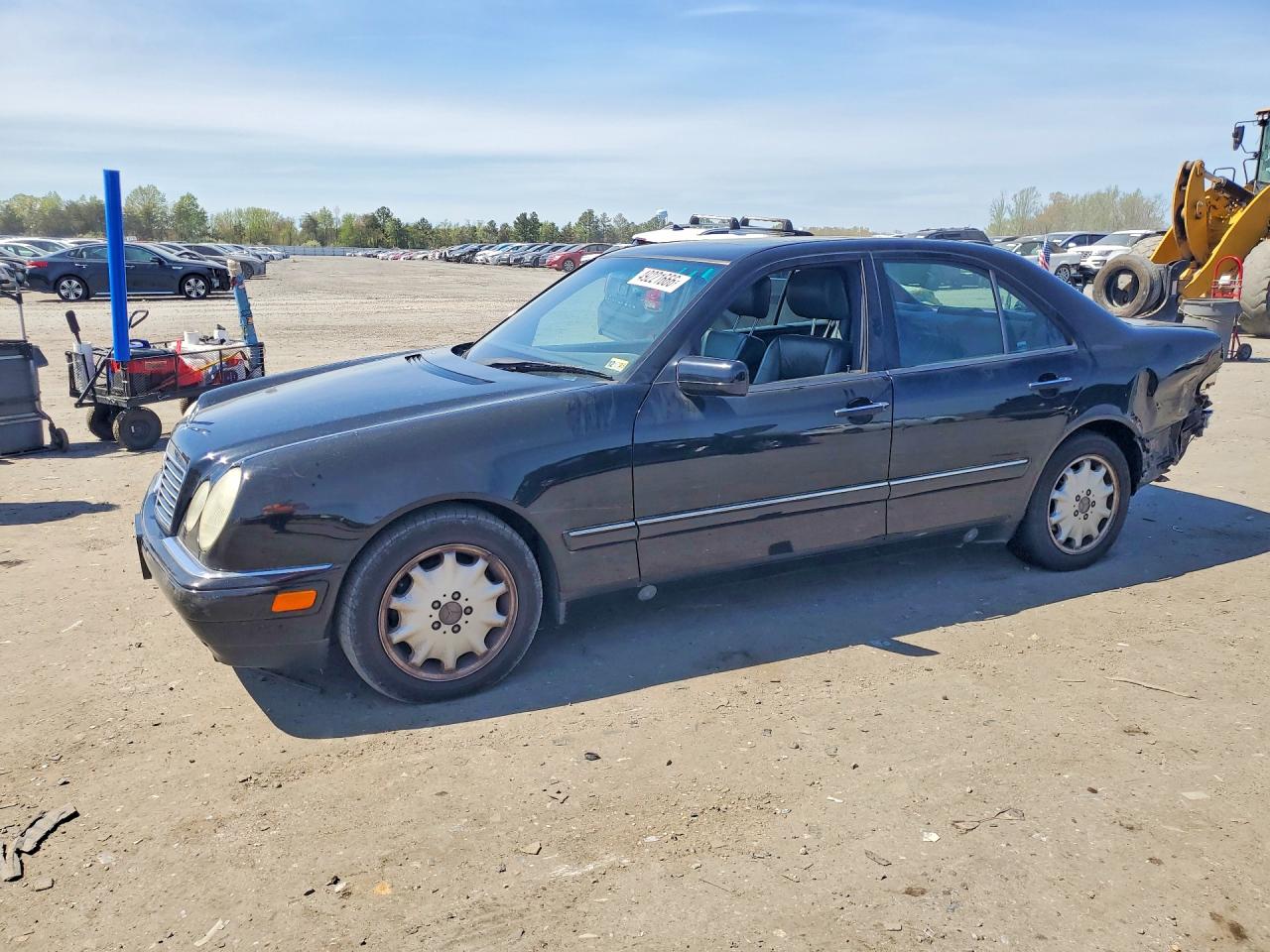 1997 Mercedes-benz E 320 Black vin: WDBJF55F4VA282916