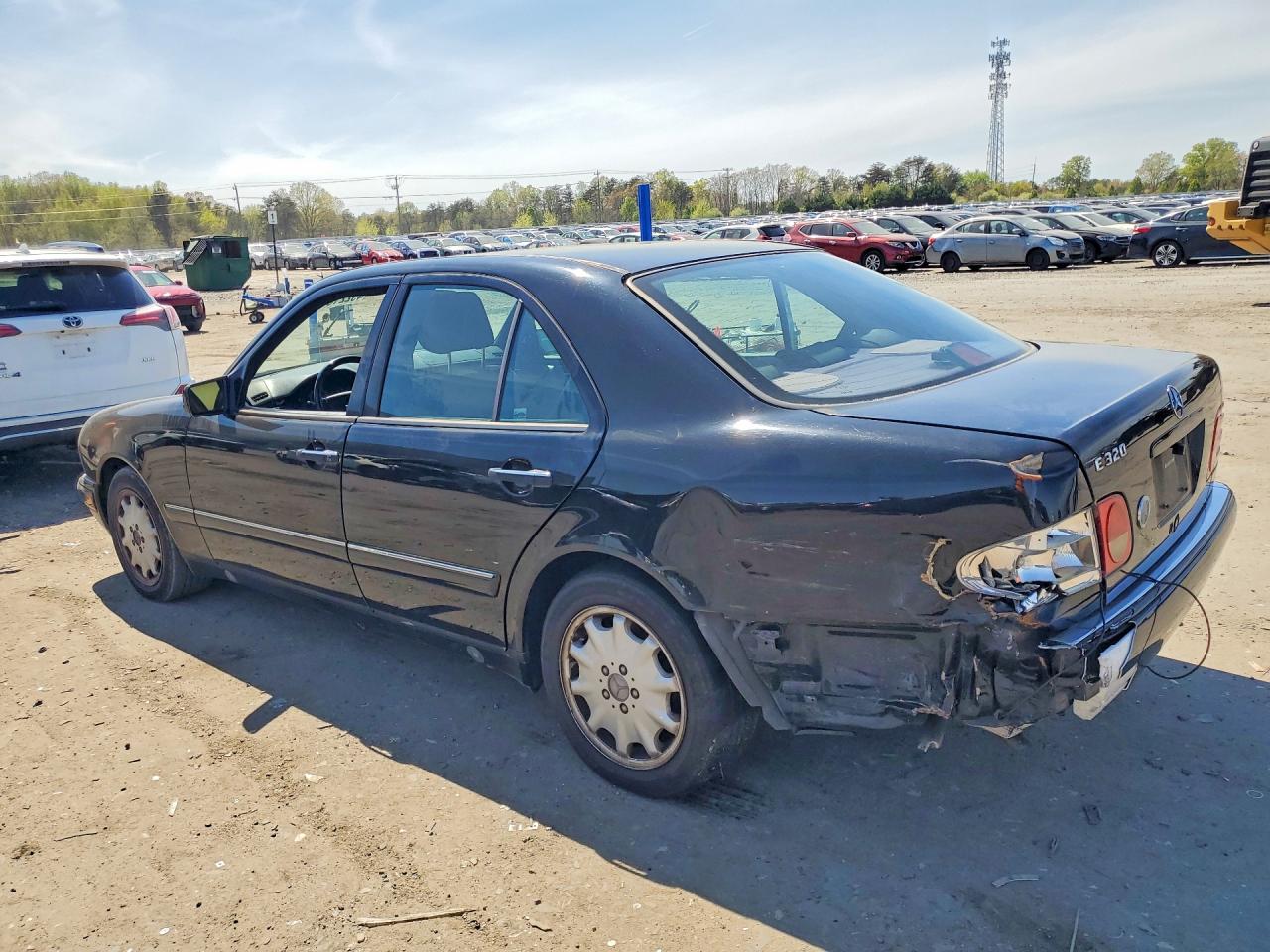 1997 Mercedes-benz E 320 Black vin: WDBJF55F4VA282916
