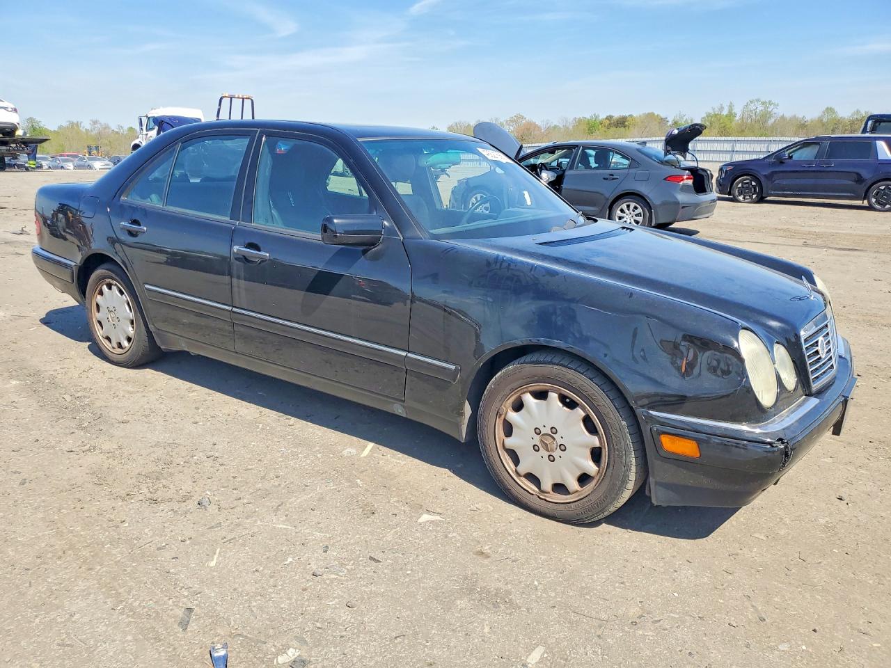 1997 Mercedes-benz E 320 Black vin: WDBJF55F4VA282916