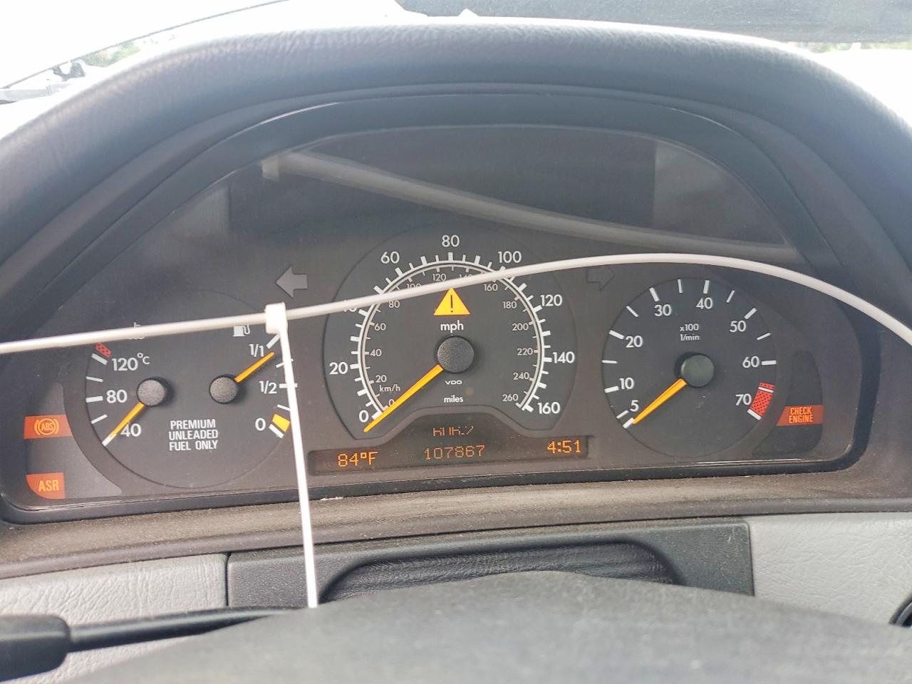 1996 Mercedes-benz E 320 Gray vin: WDBJF55F5TJ013532