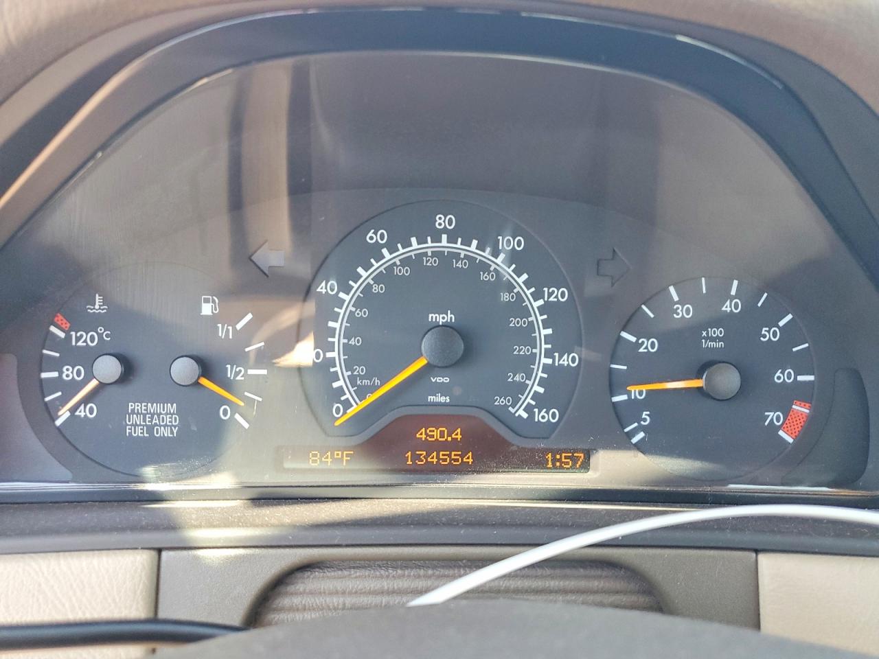 1997 Mercedes-benz E 320 Gray vin: WDBJF55F5VA403159